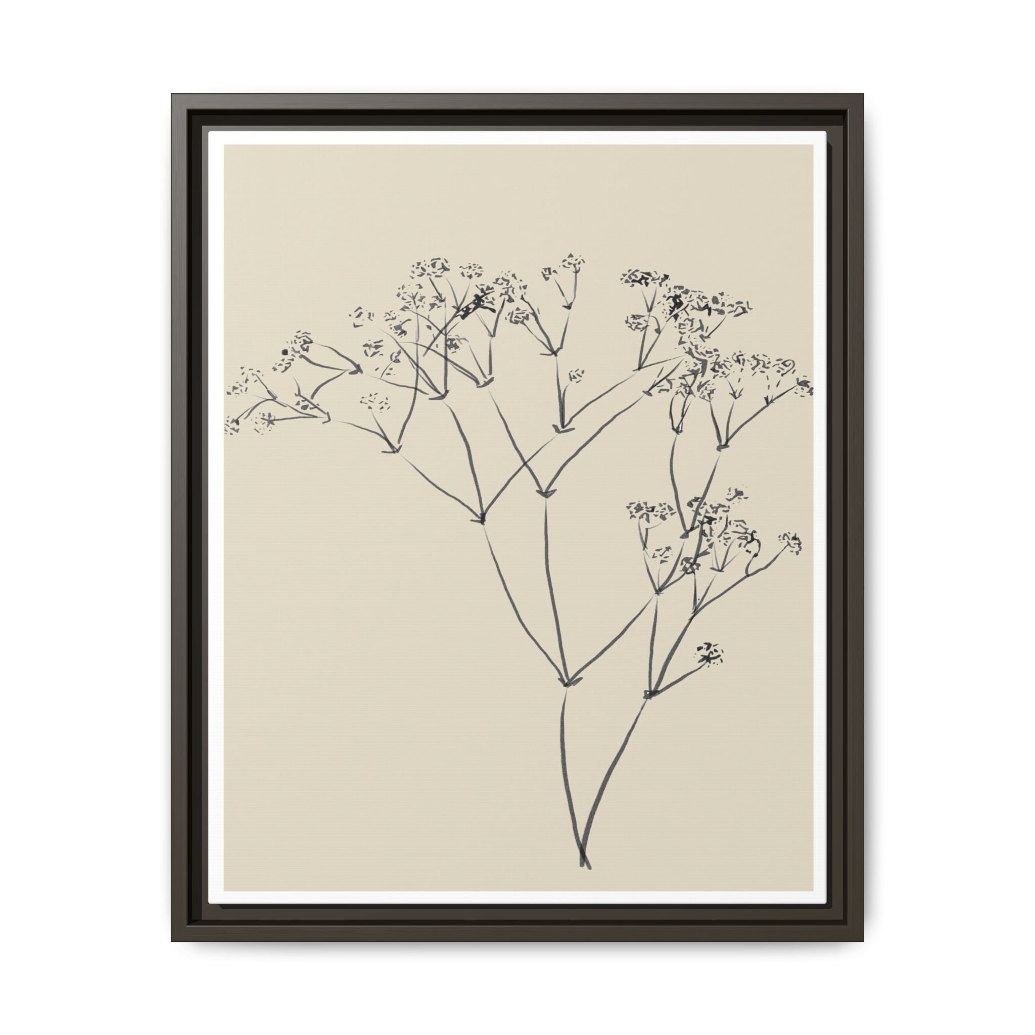 Soft Meadow Stillness - Framed