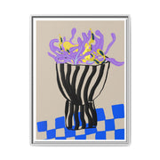 Lavender Coral Mirage - Framed