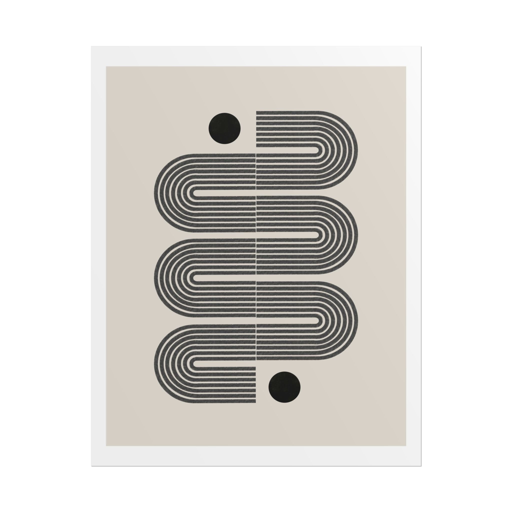 Midnight Circuit Flow - Poster