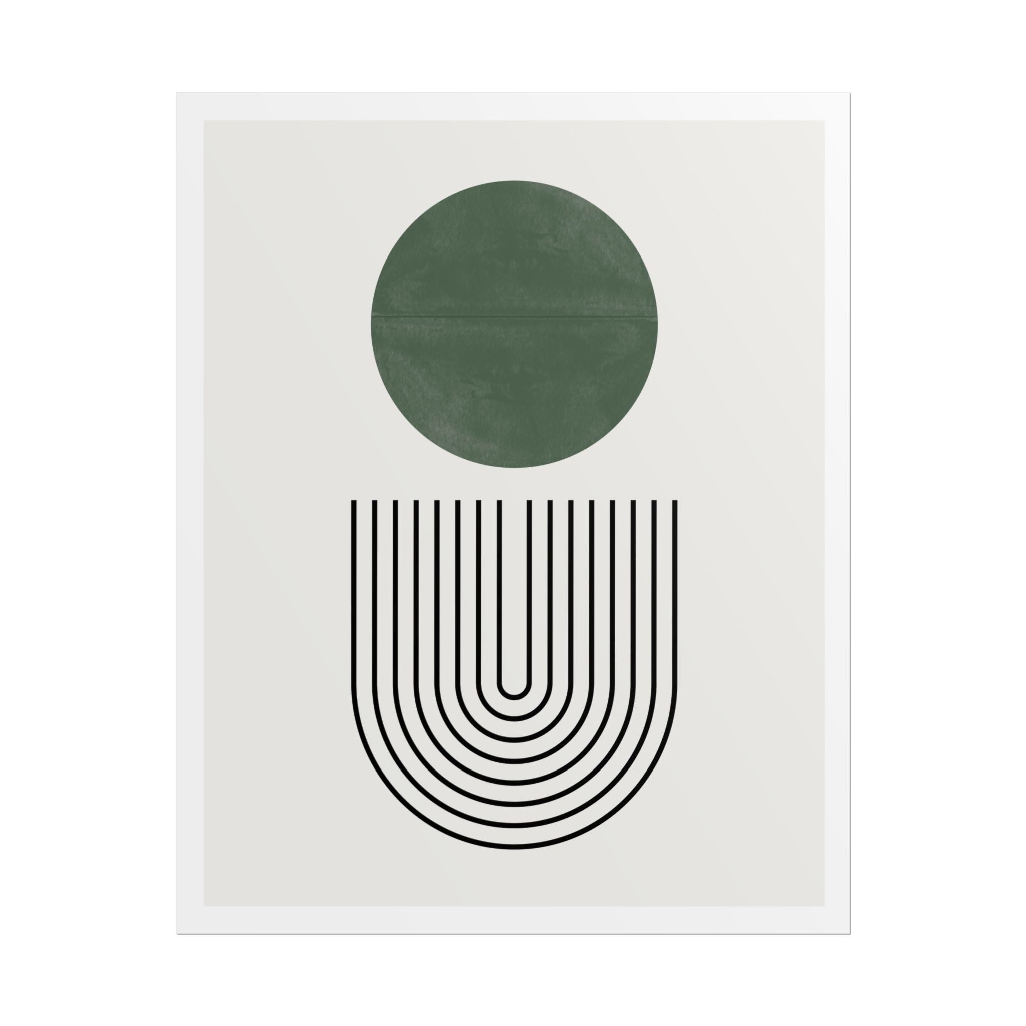 Emerald Orbit Pathways - Poster