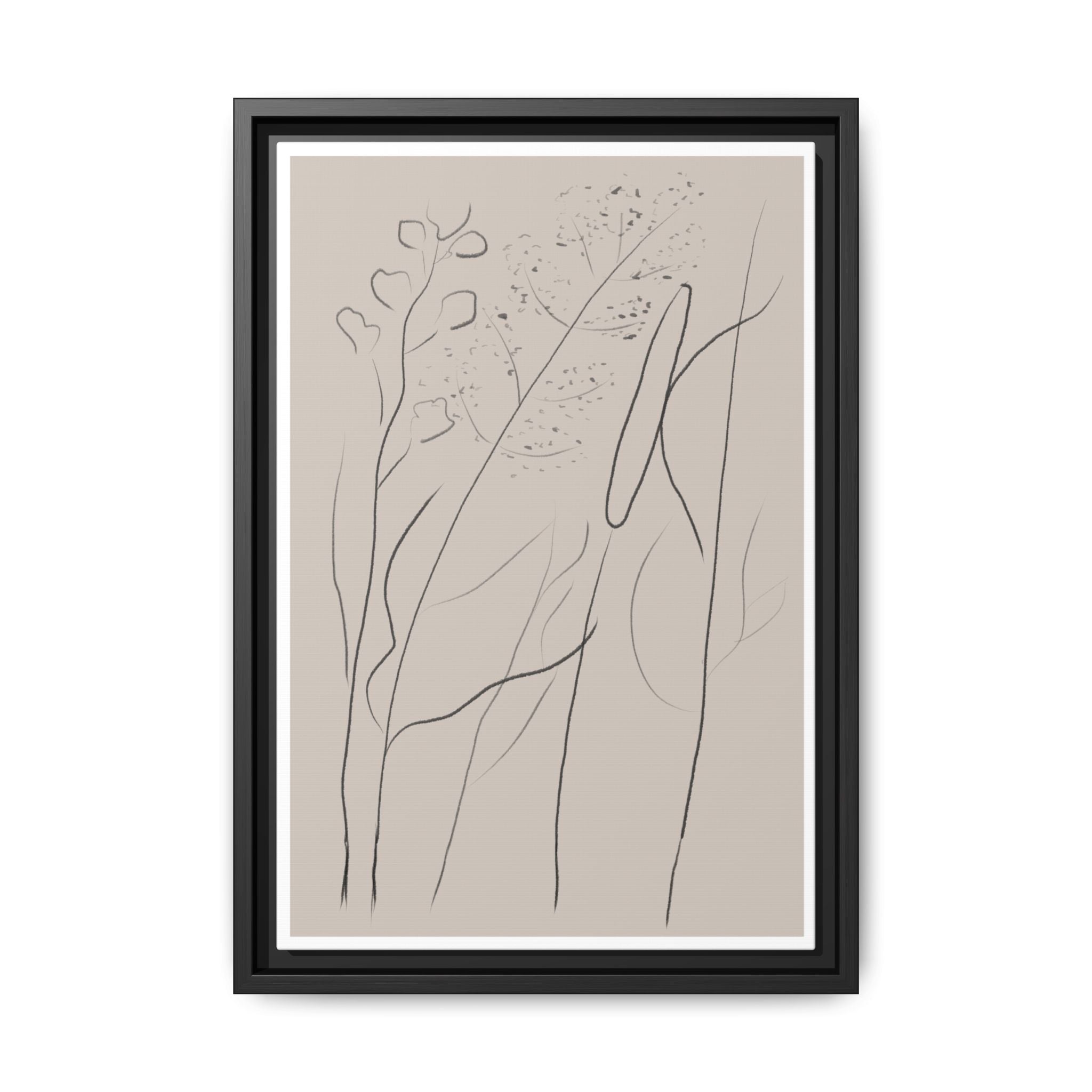 Quiet Woodland Traces - Framed