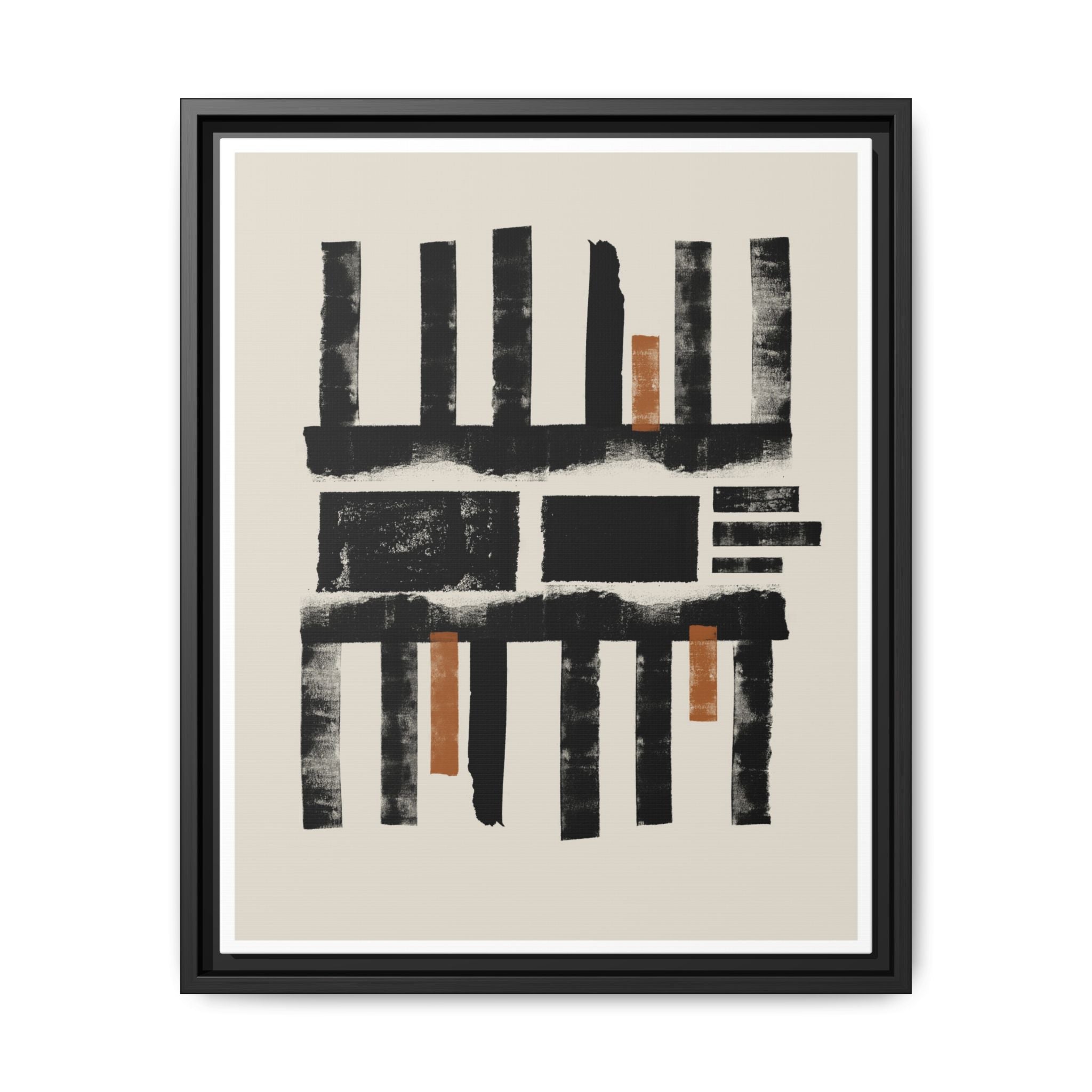 Amber Shadow Alignments - Framed