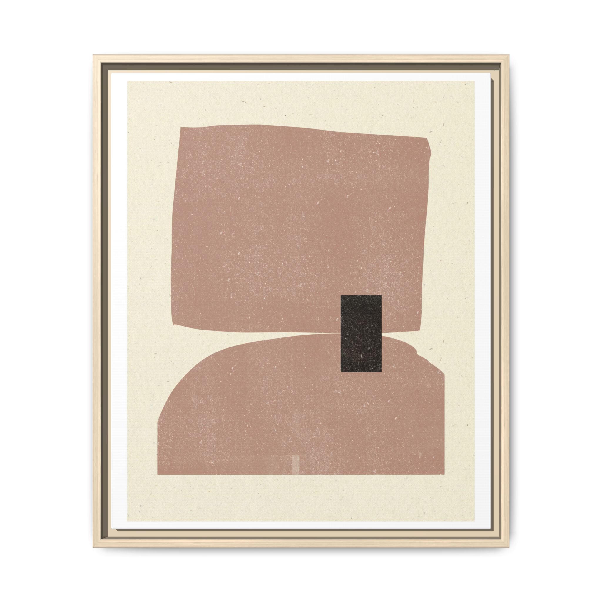 Blush Balance Study - Framed