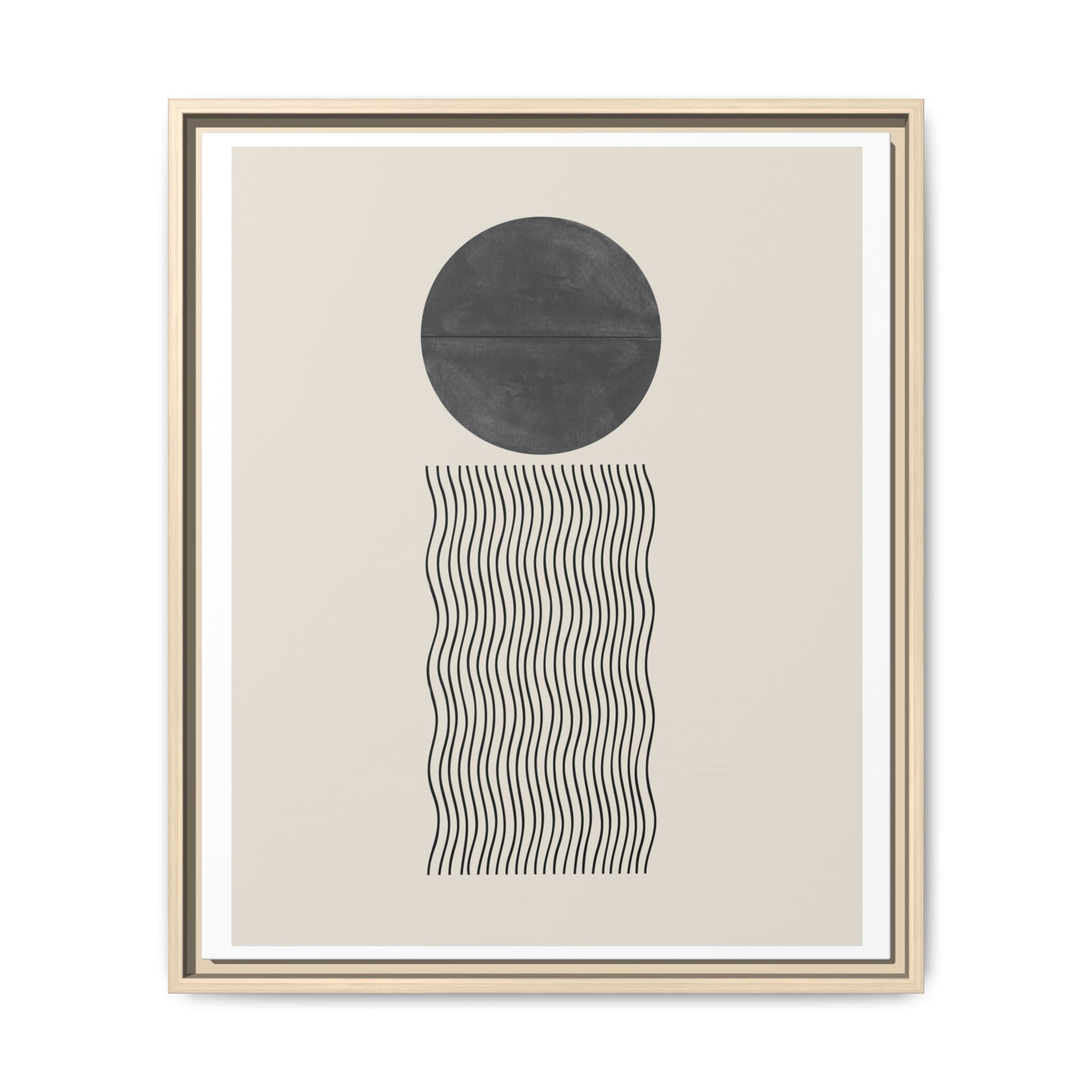 Celestial Wave Alignment - Framed