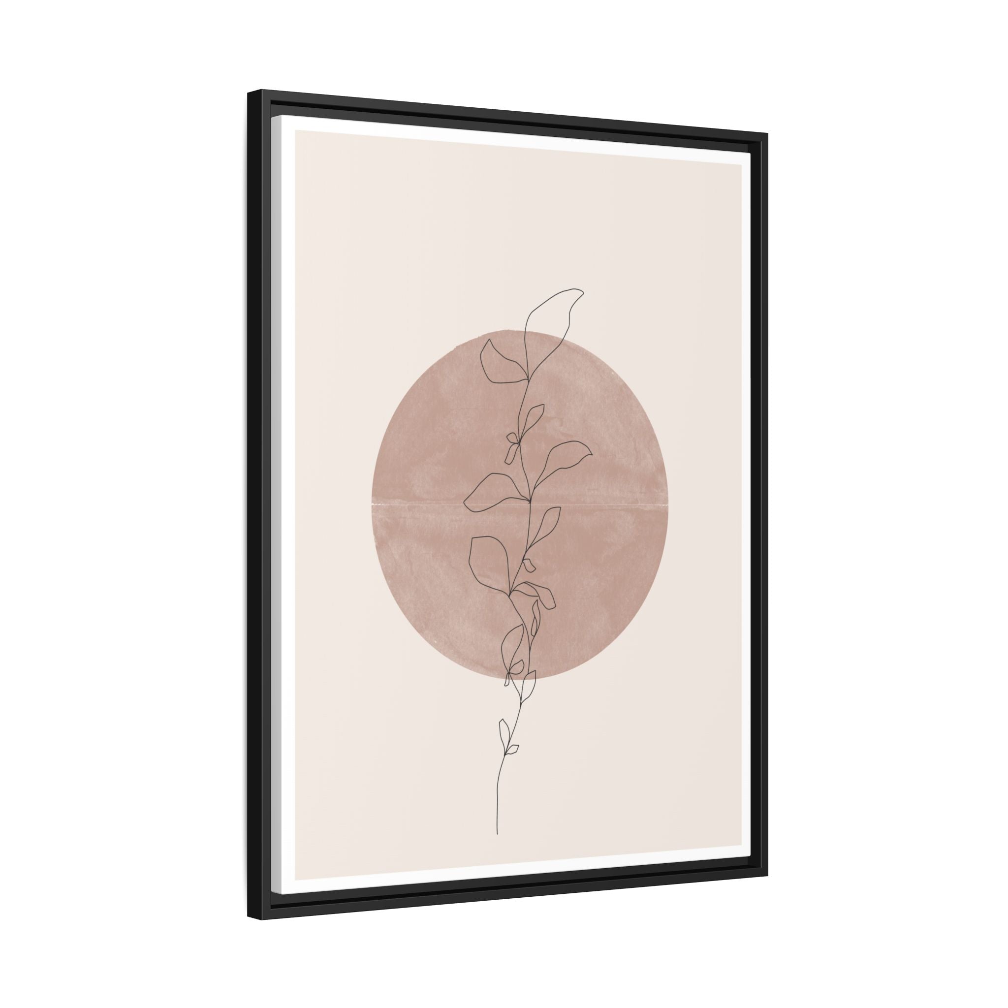 Blush Moonvine Quietude - Framed