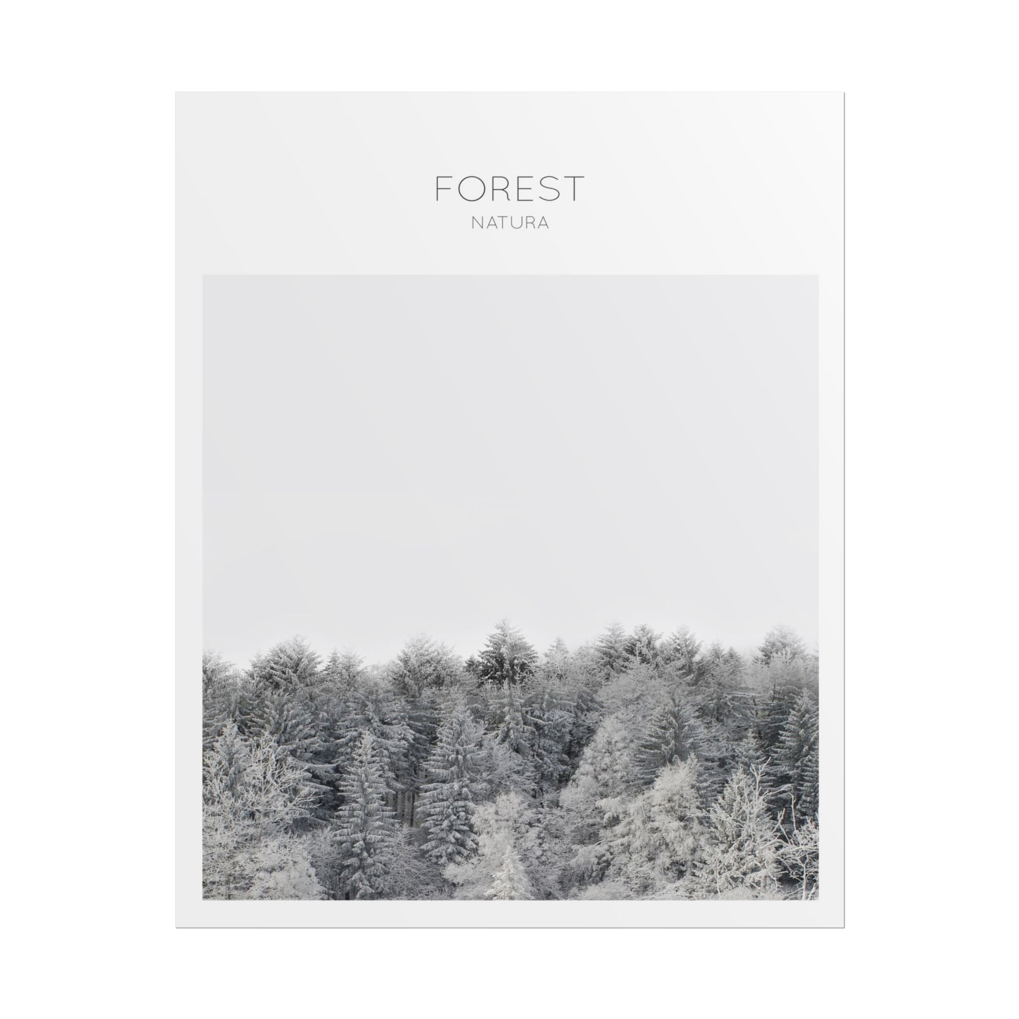 Silent Frost Canopy - Poster