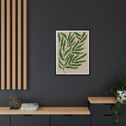 Emerald Canopy Drift - Framed