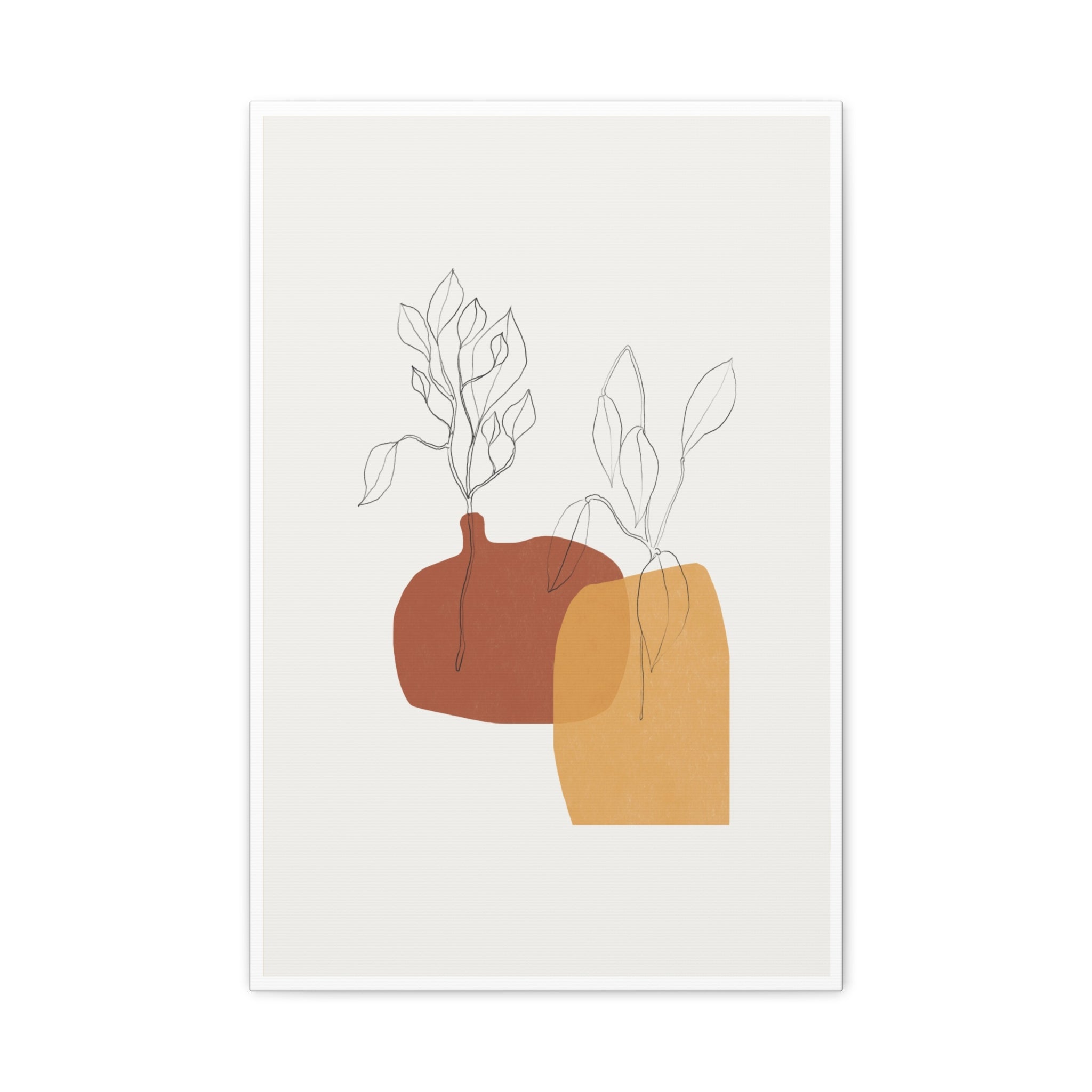 Terracotta Whisper Forms - Canvas