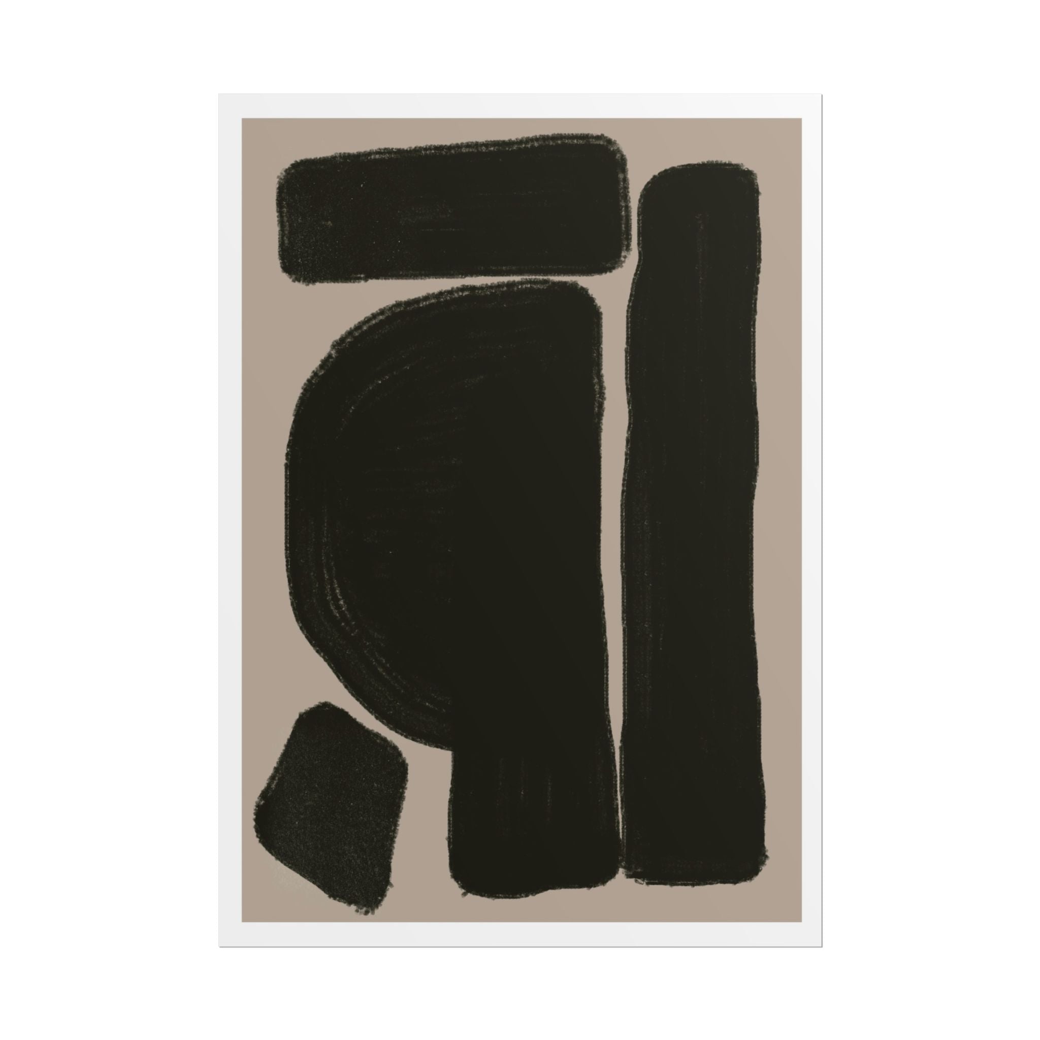 Velvet Obsidian Forms - Poster