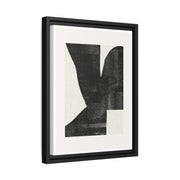 Noir Balance Echoes - Framed
