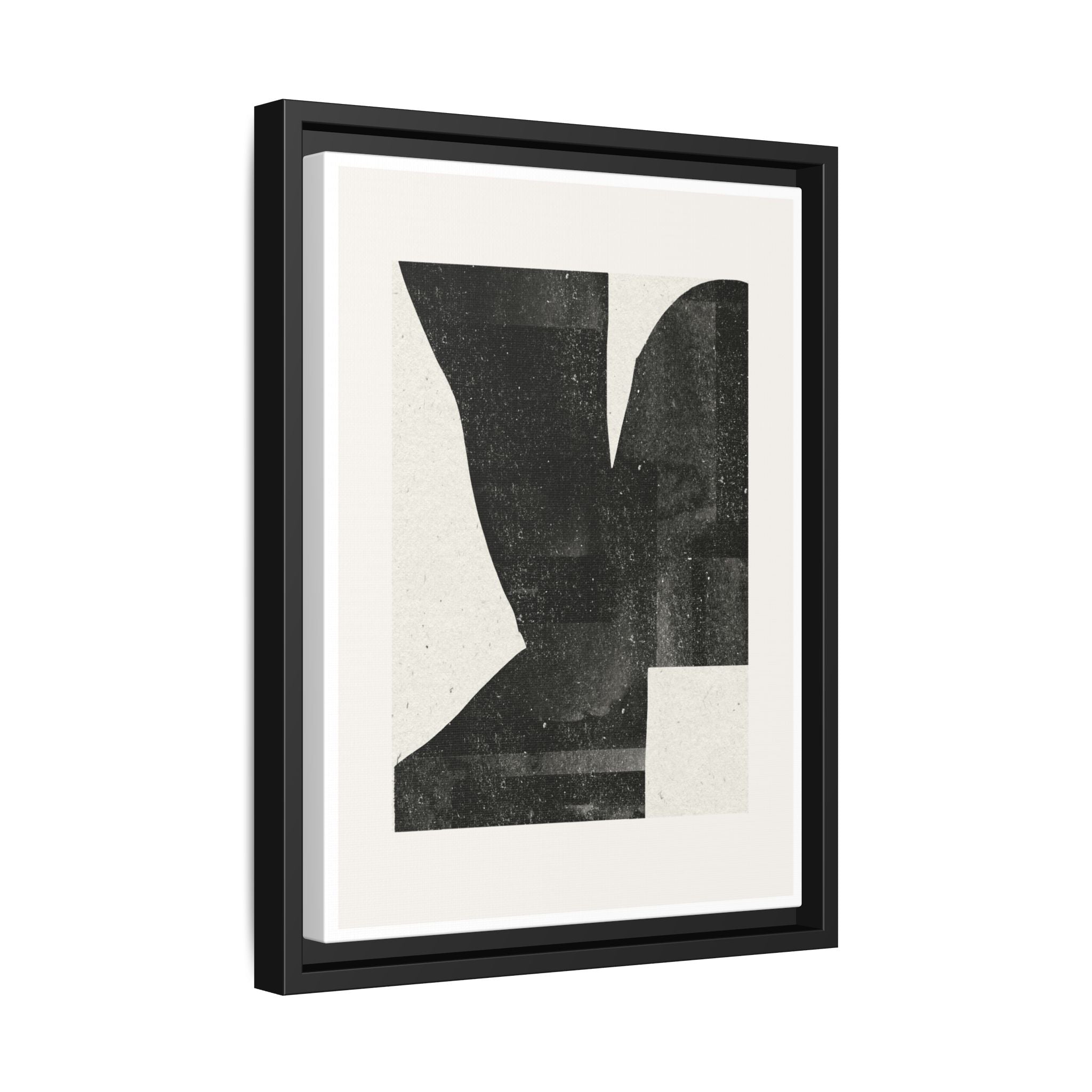 Noir Balance Echoes - Framed