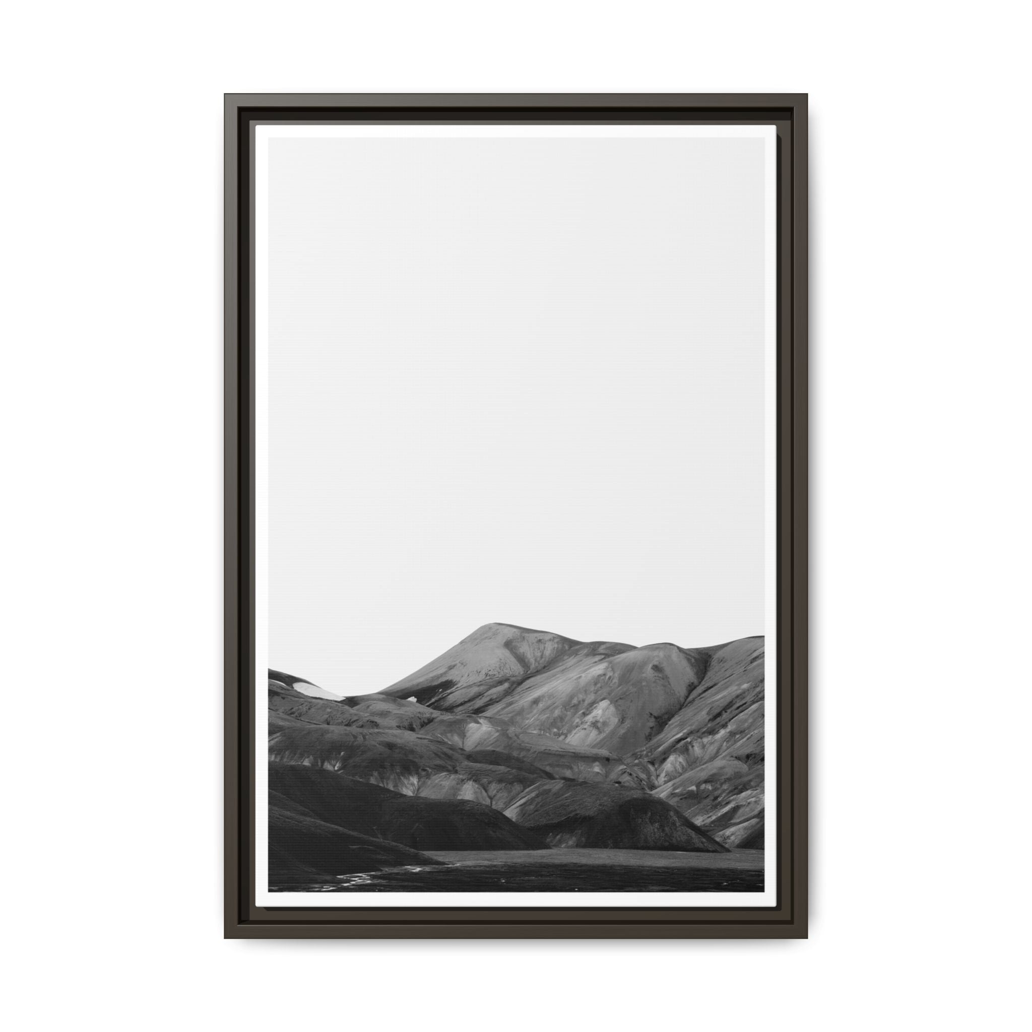 Silent Horizon Drift - Framed
