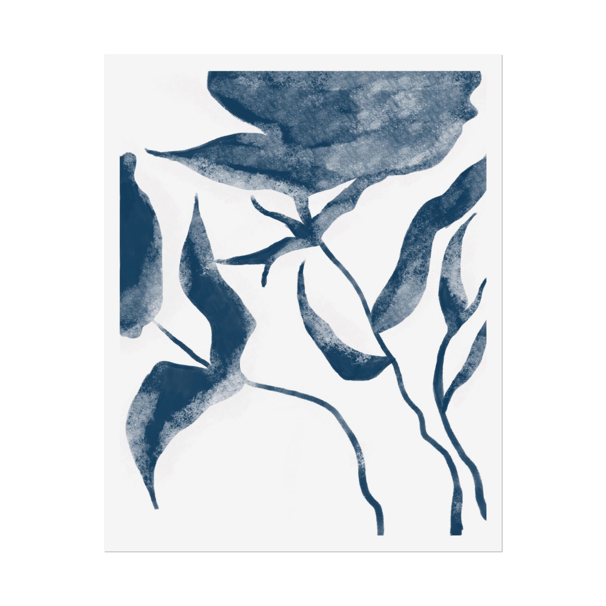 Indigo Bloom Reverie - Poster