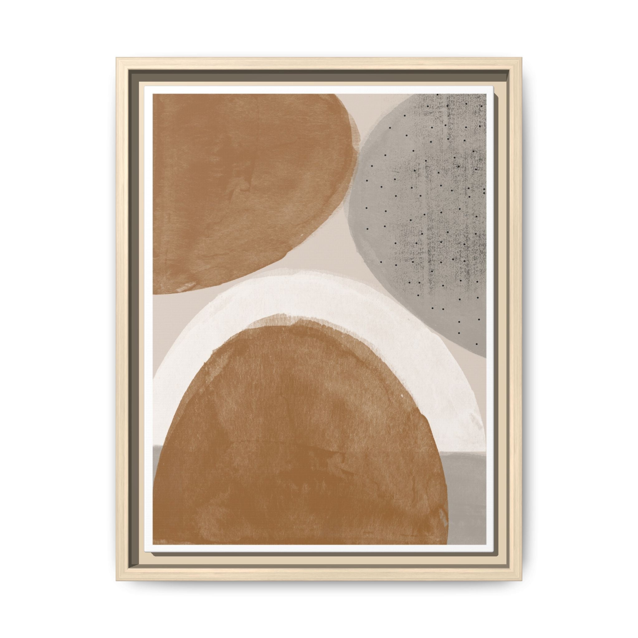 Clay Horizon Echoes - Framed
