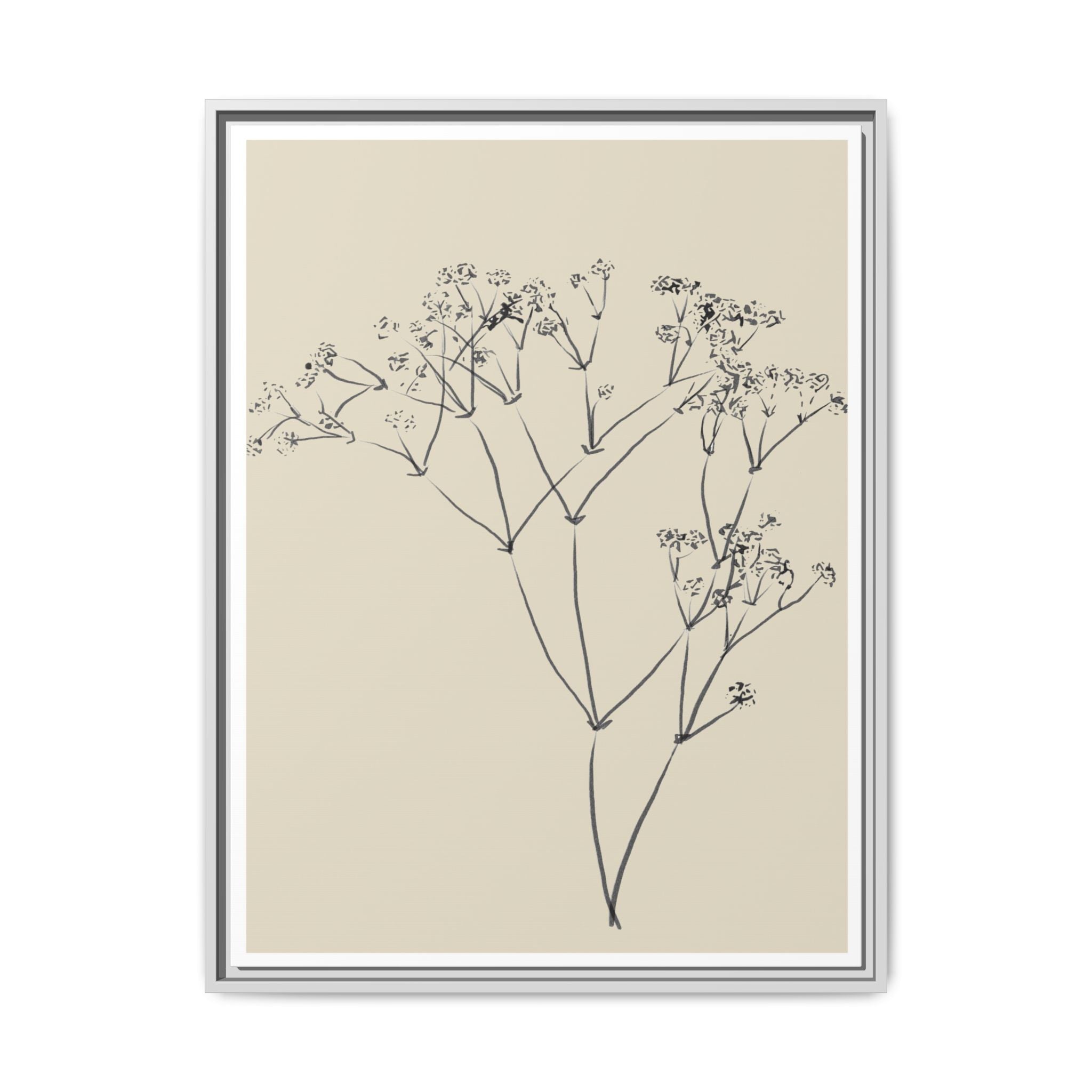 Soft Meadow Stillness - Framed
