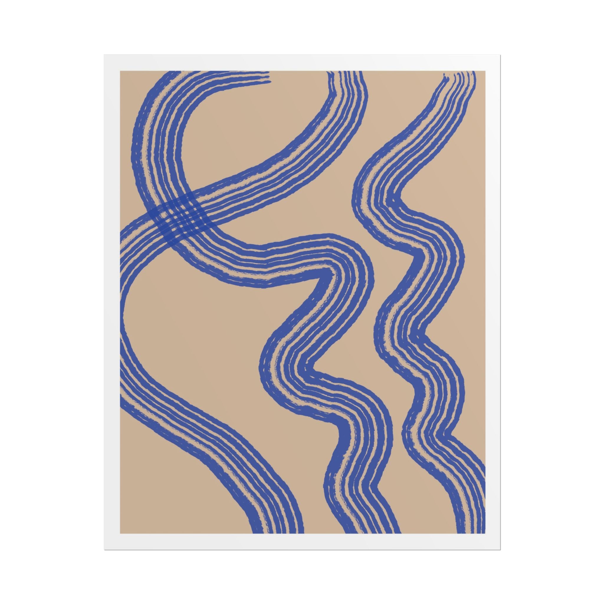 Azure Motion Paths - Poster