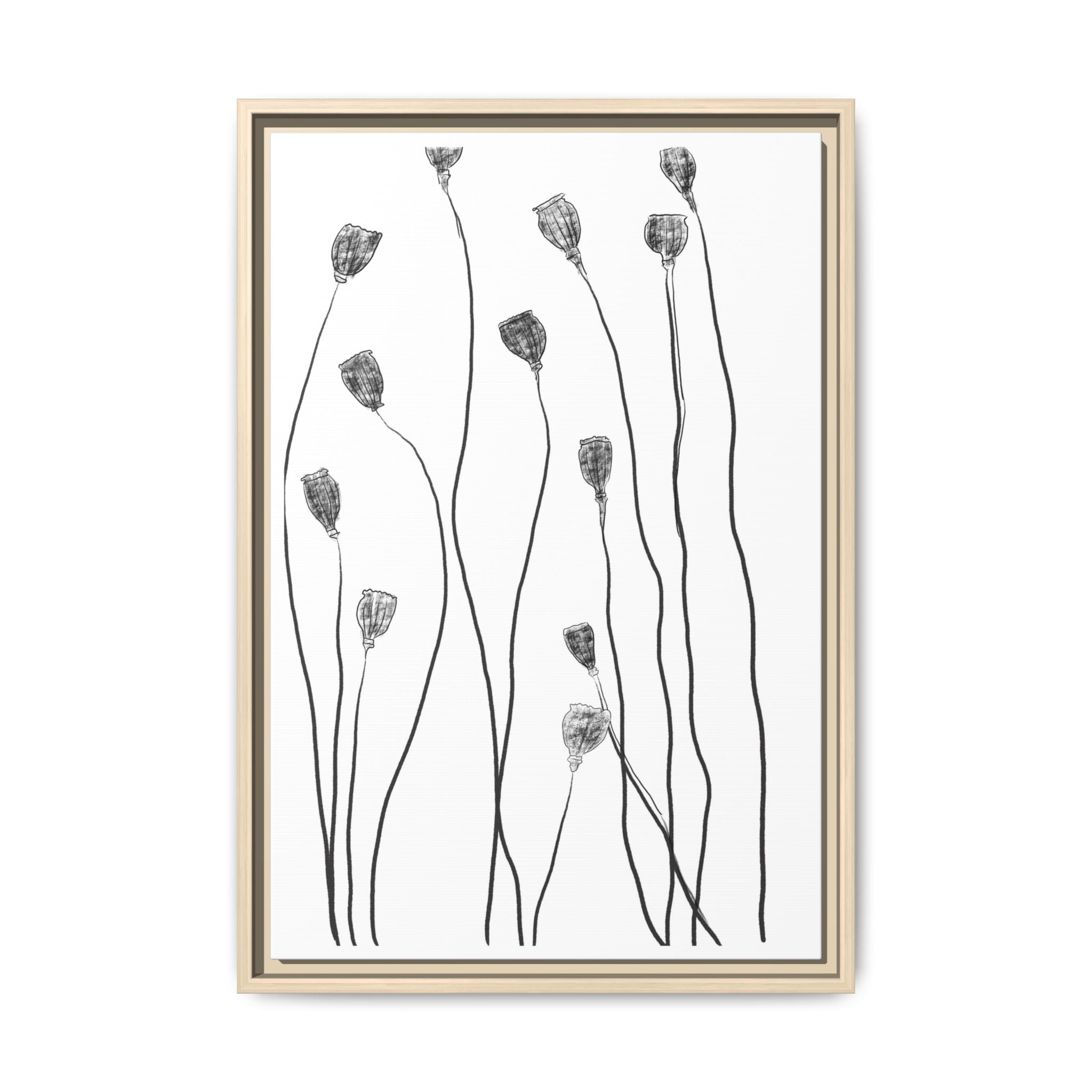 Midnight Seed Reverie - Framed