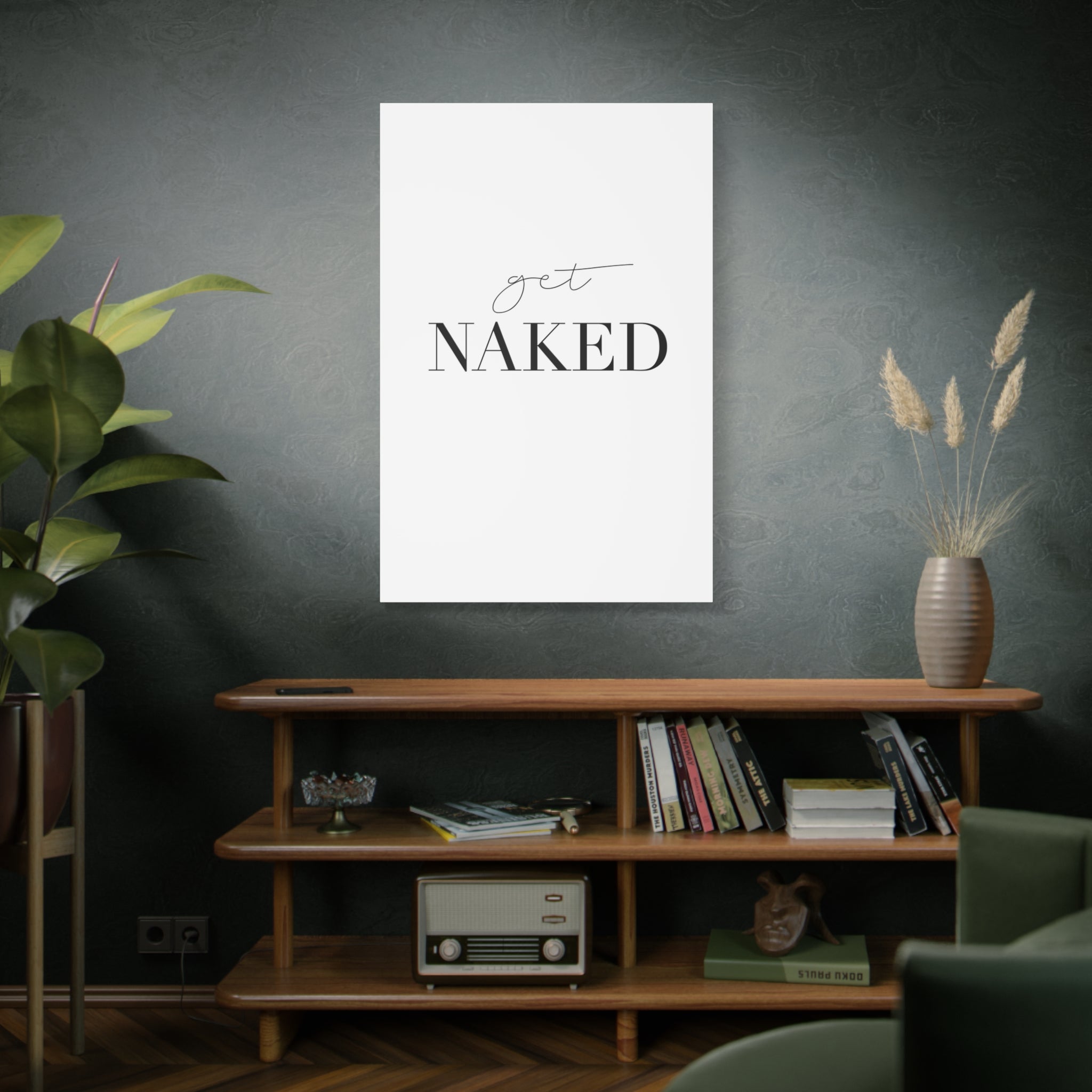 Midnight Muse Typography Grace - Canvas
