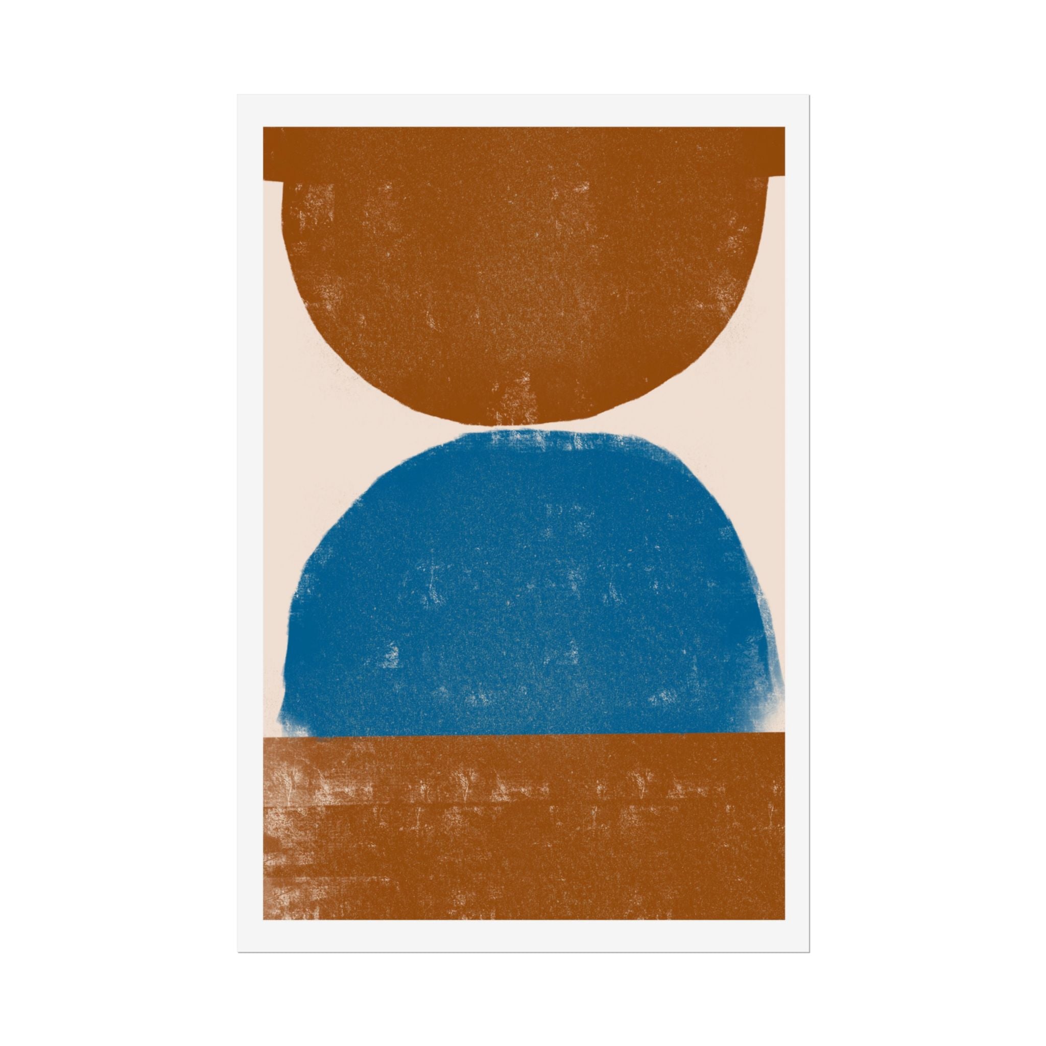 Cobalt Ember Equilibrium - Poster