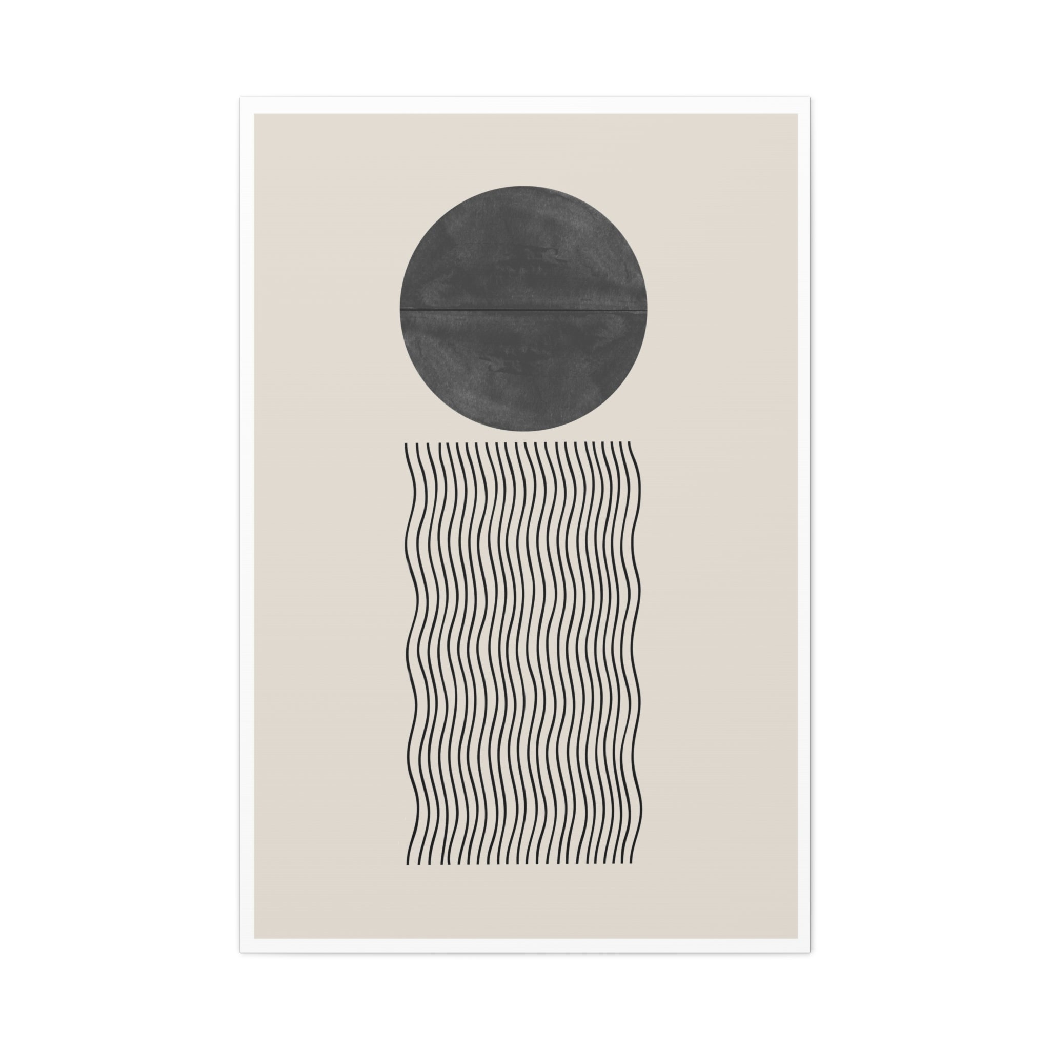 Celestial Wave Alignment - Canvas