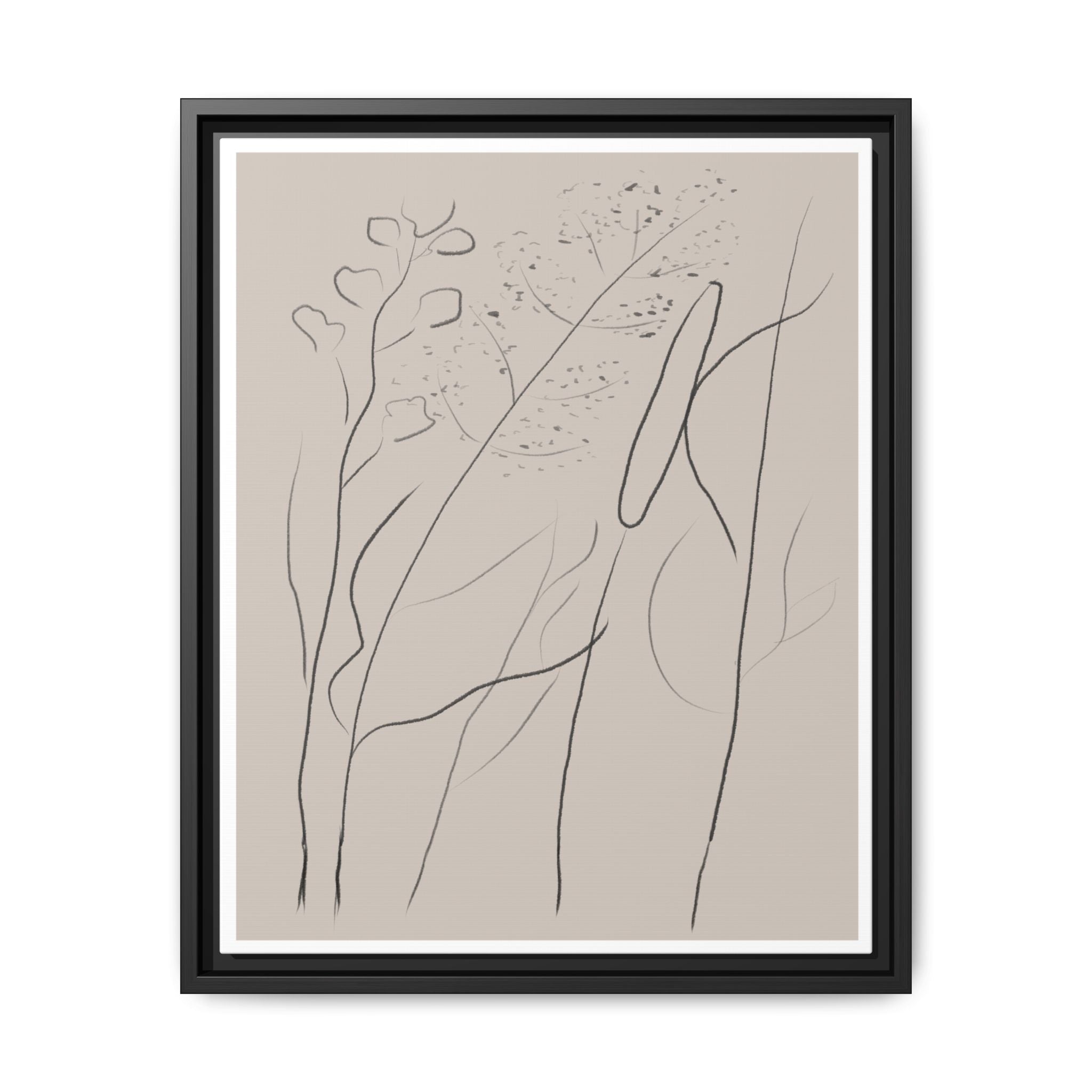 Quiet Woodland Traces - Framed