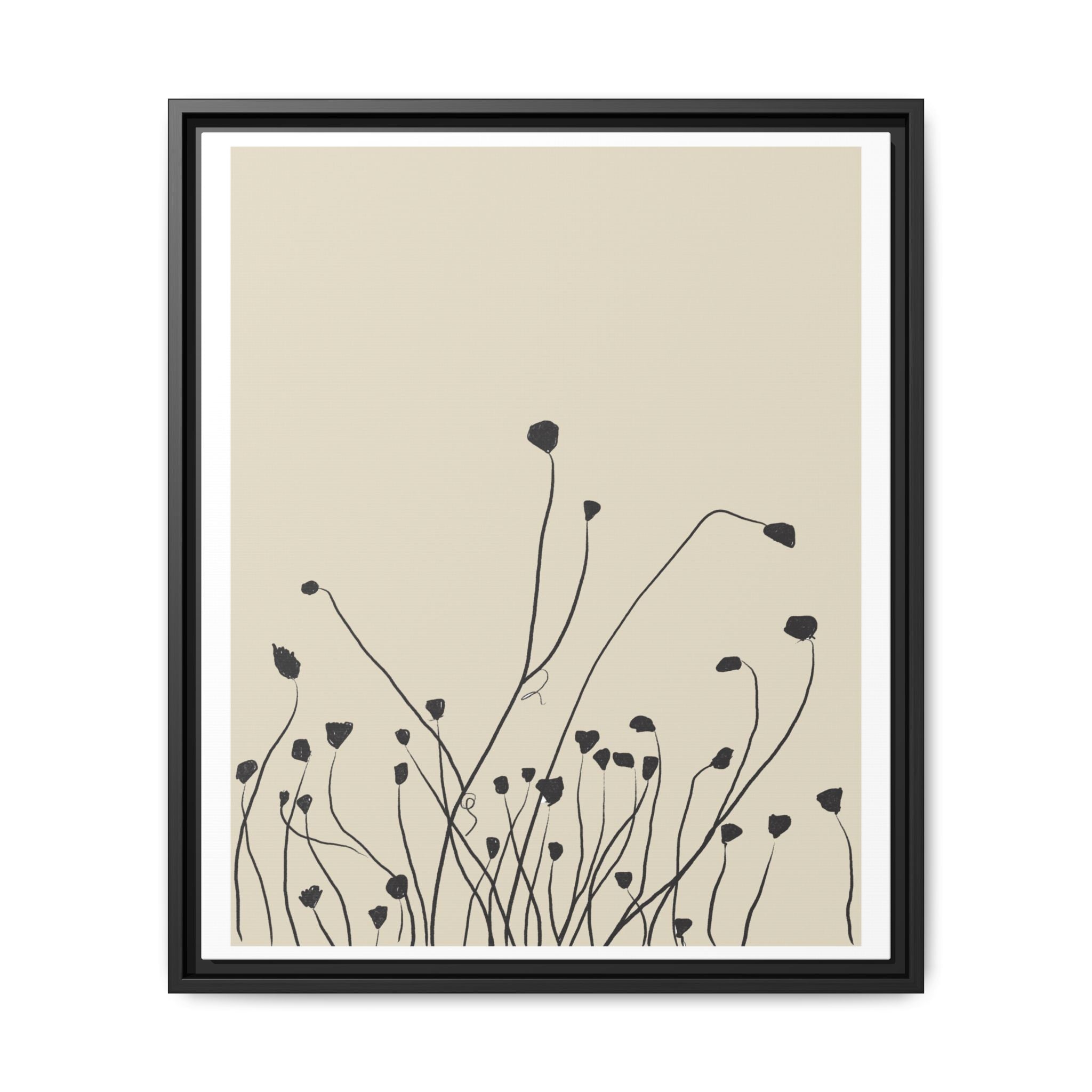 Quiet Stem Reverie - Framed