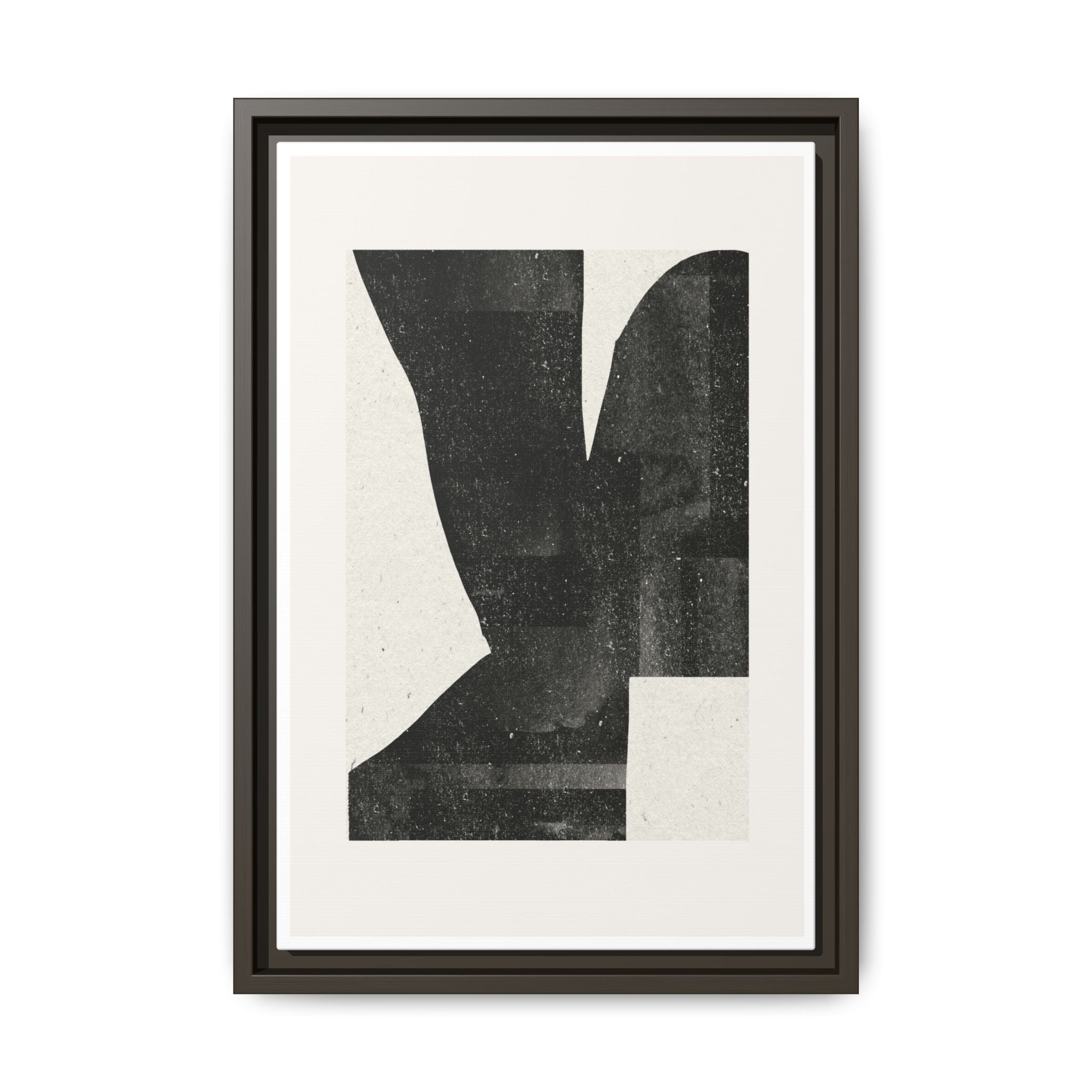 Noir Balance Echoes - Framed