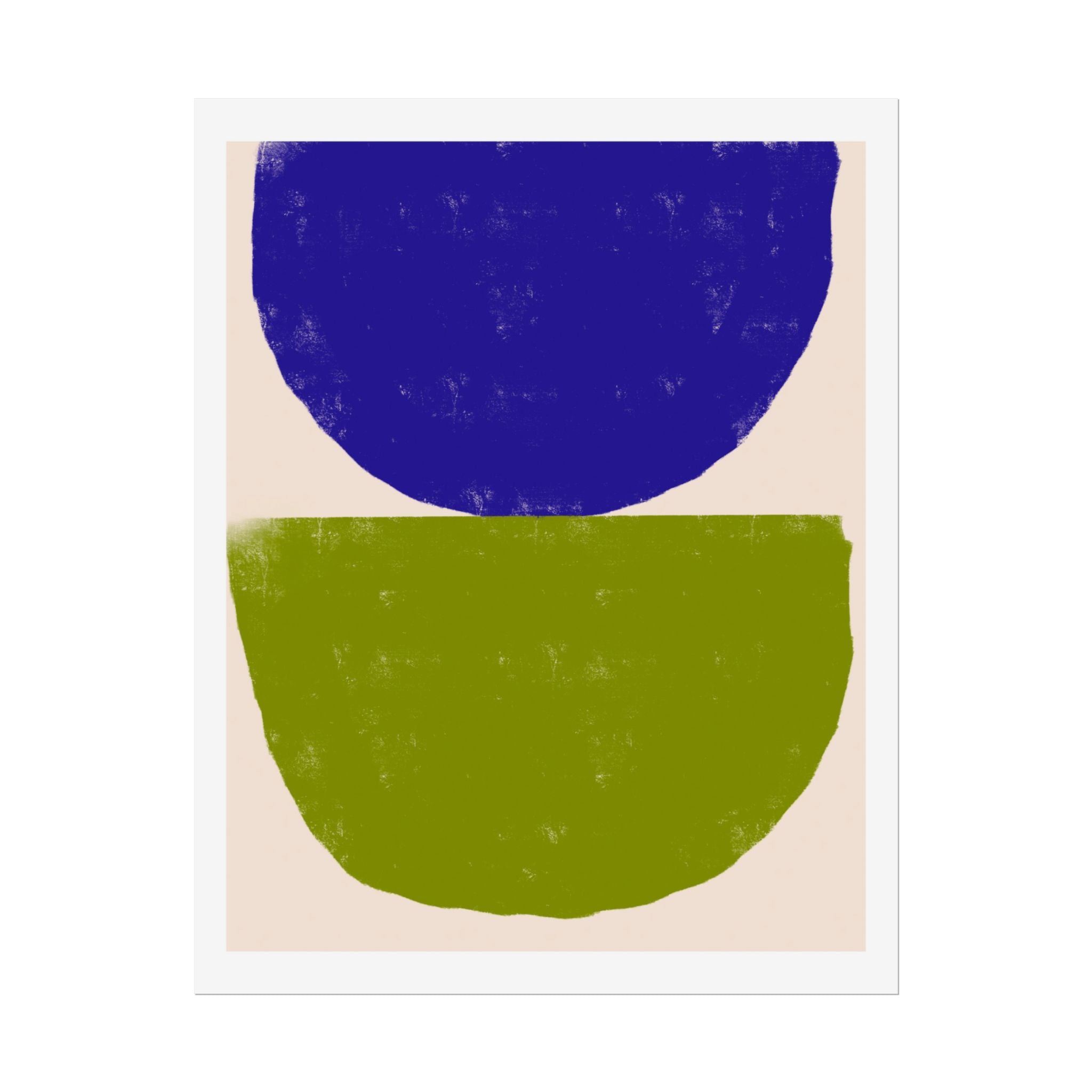 Cobalt Meadow Balance - Poster