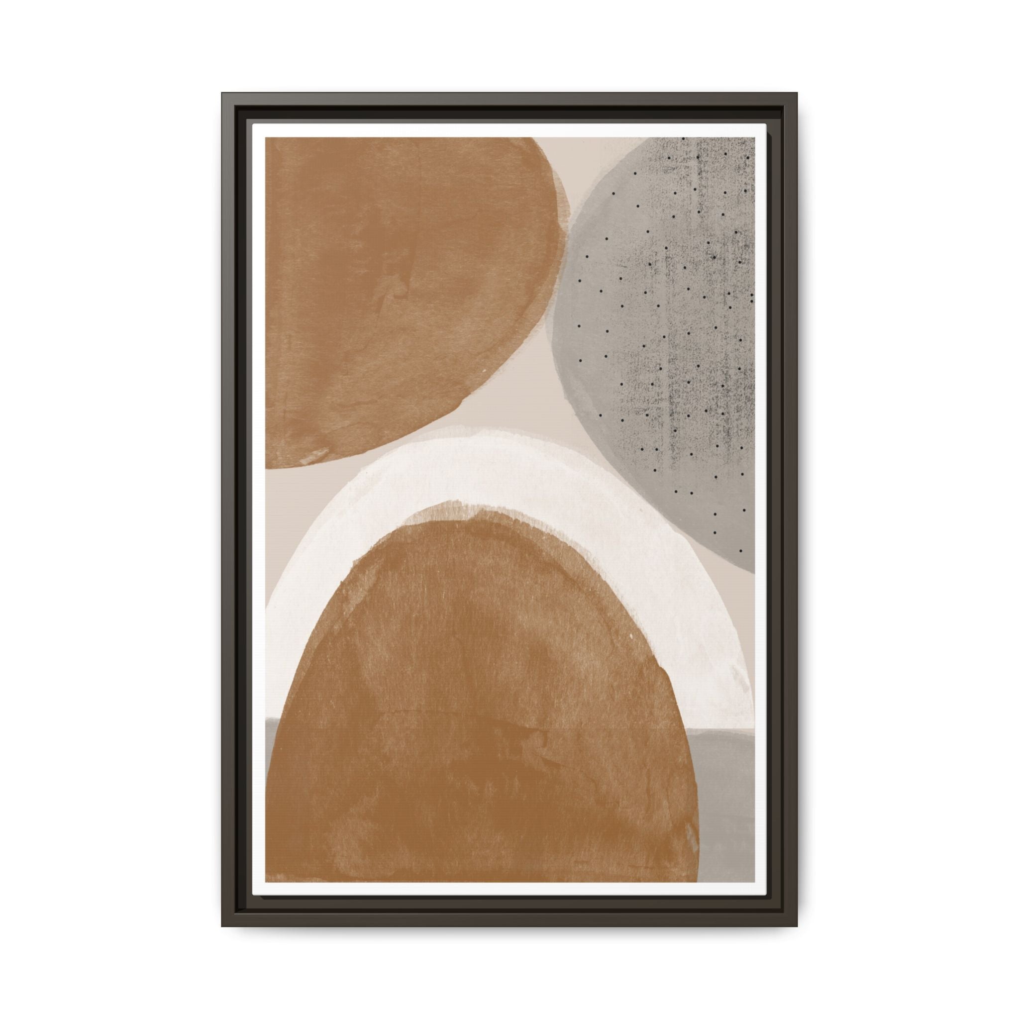 Clay Horizon Echoes - Framed