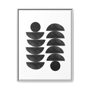 Obsidian Balance Echoes - Framed