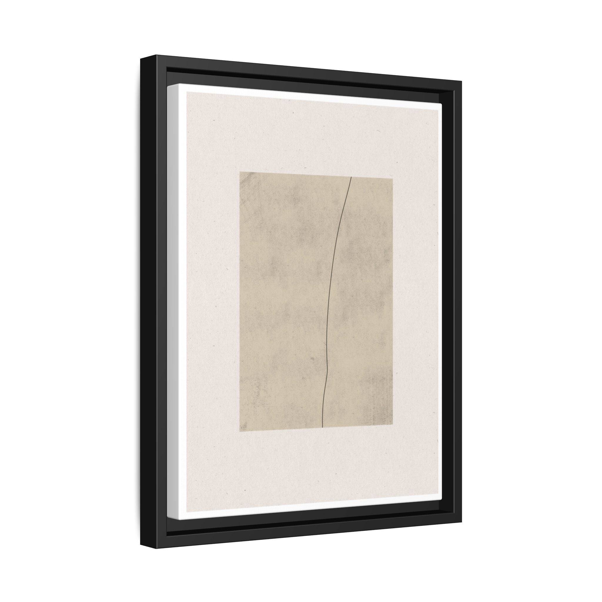 Quiet Contour Passage - Framed
