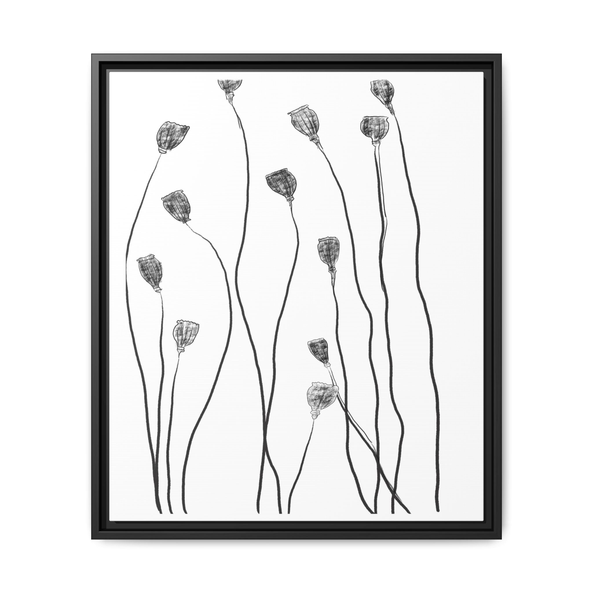 Midnight Seed Reverie - Framed