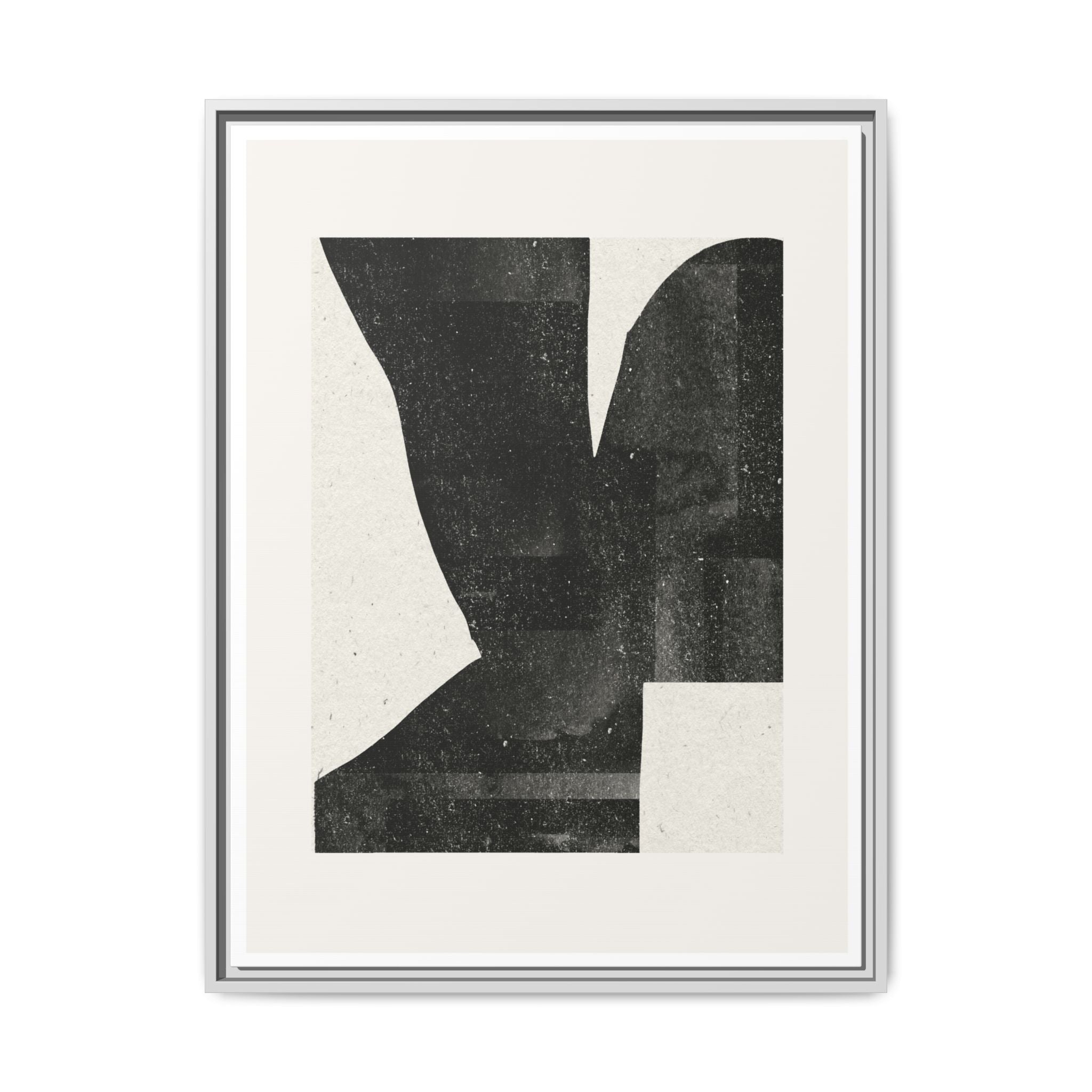 Noir Balance Echoes - Framed