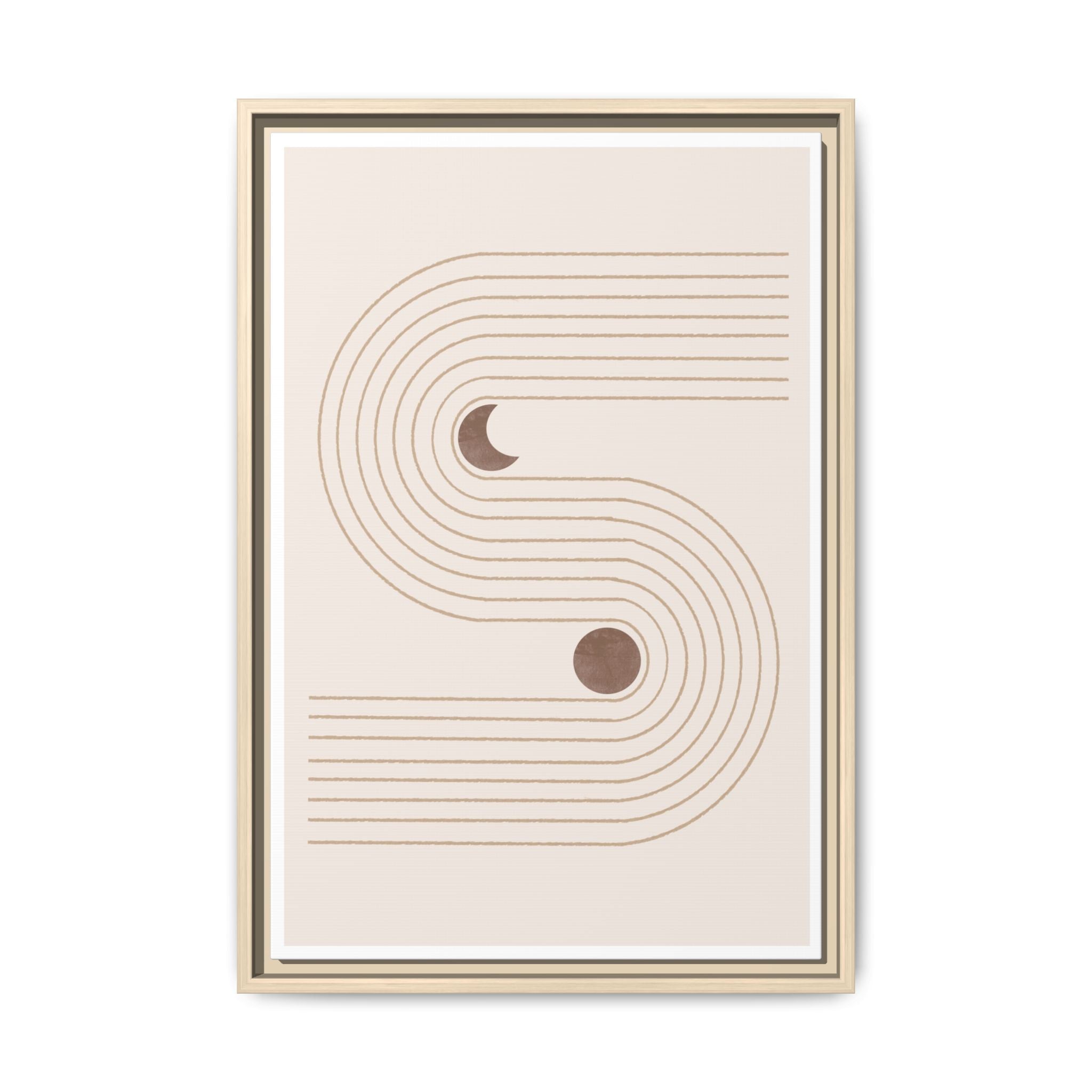Desert Orbit Passage - Framed