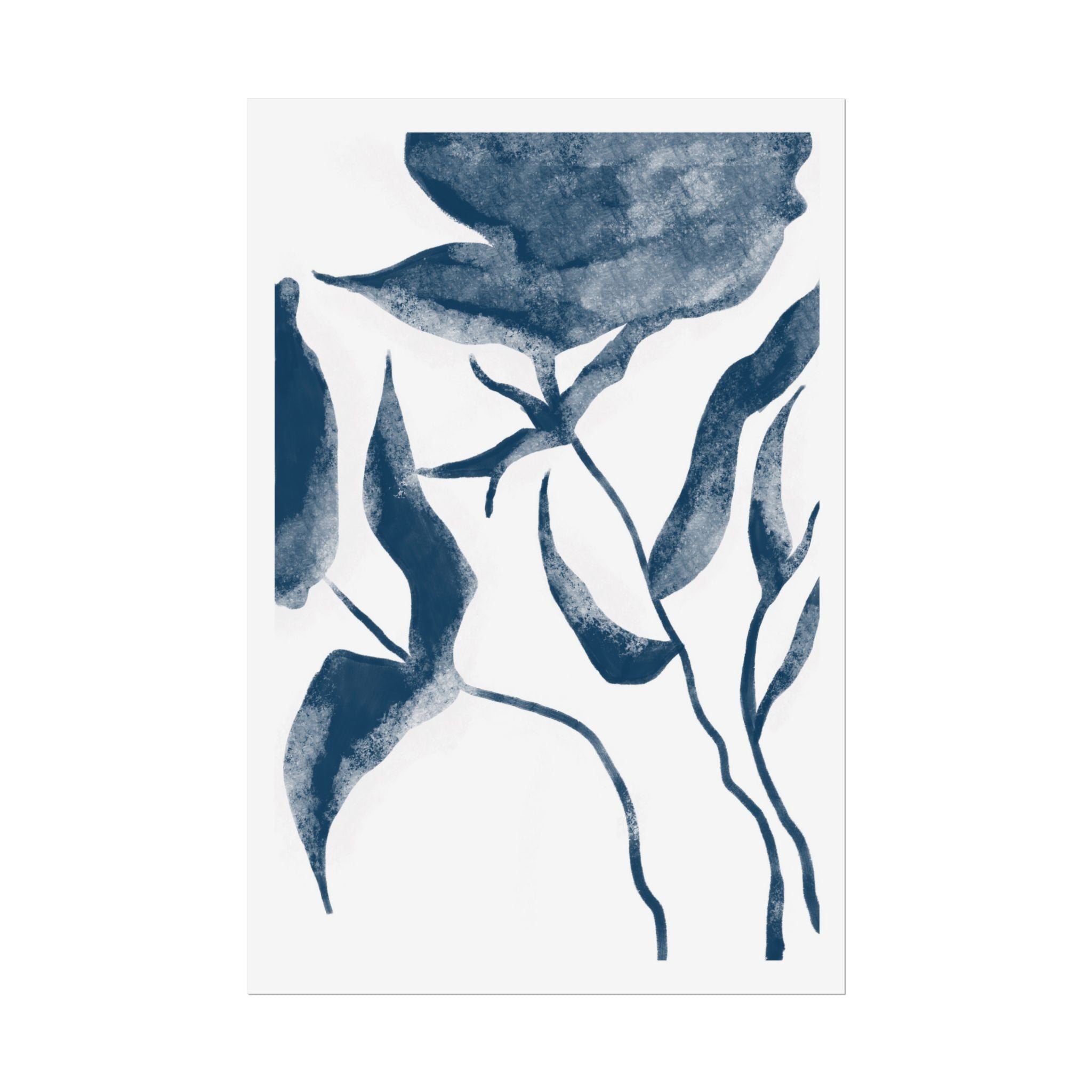 Indigo Bloom Reverie - Poster