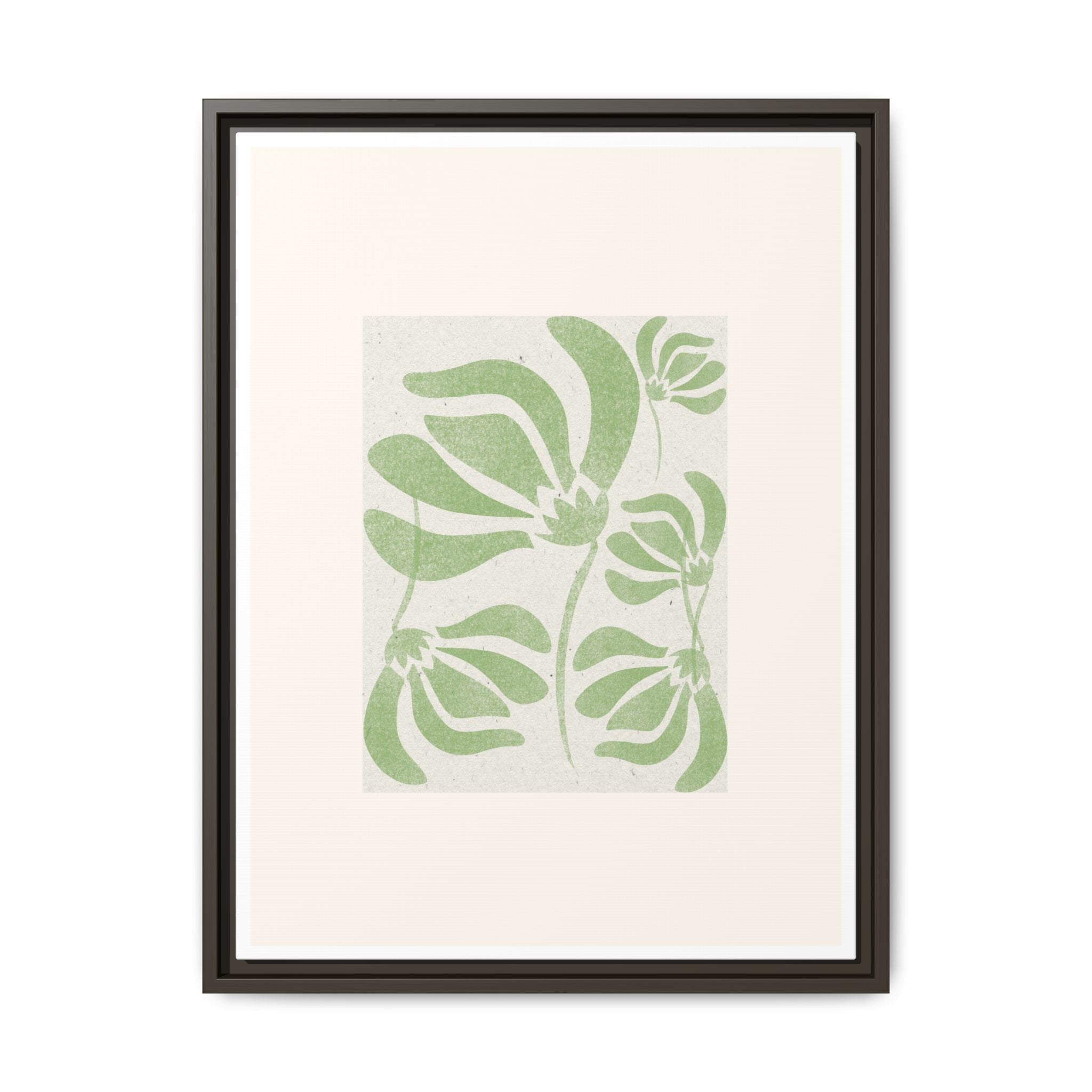 Verdant Bloom Harmony - Framed