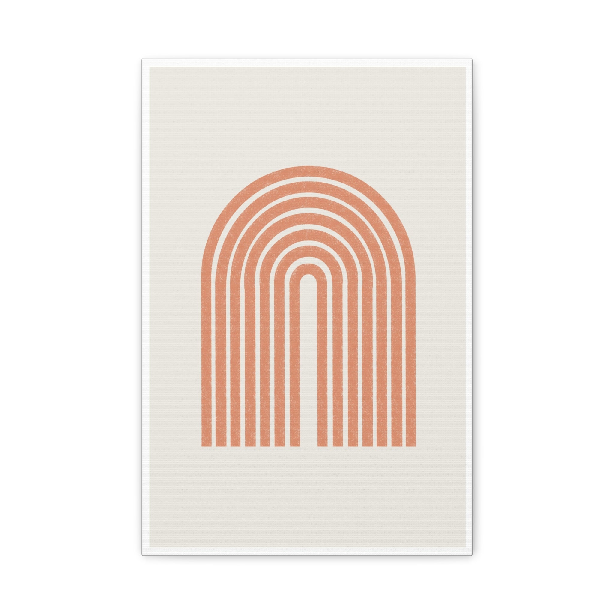 Terracotta Arc Whisper - Canvas