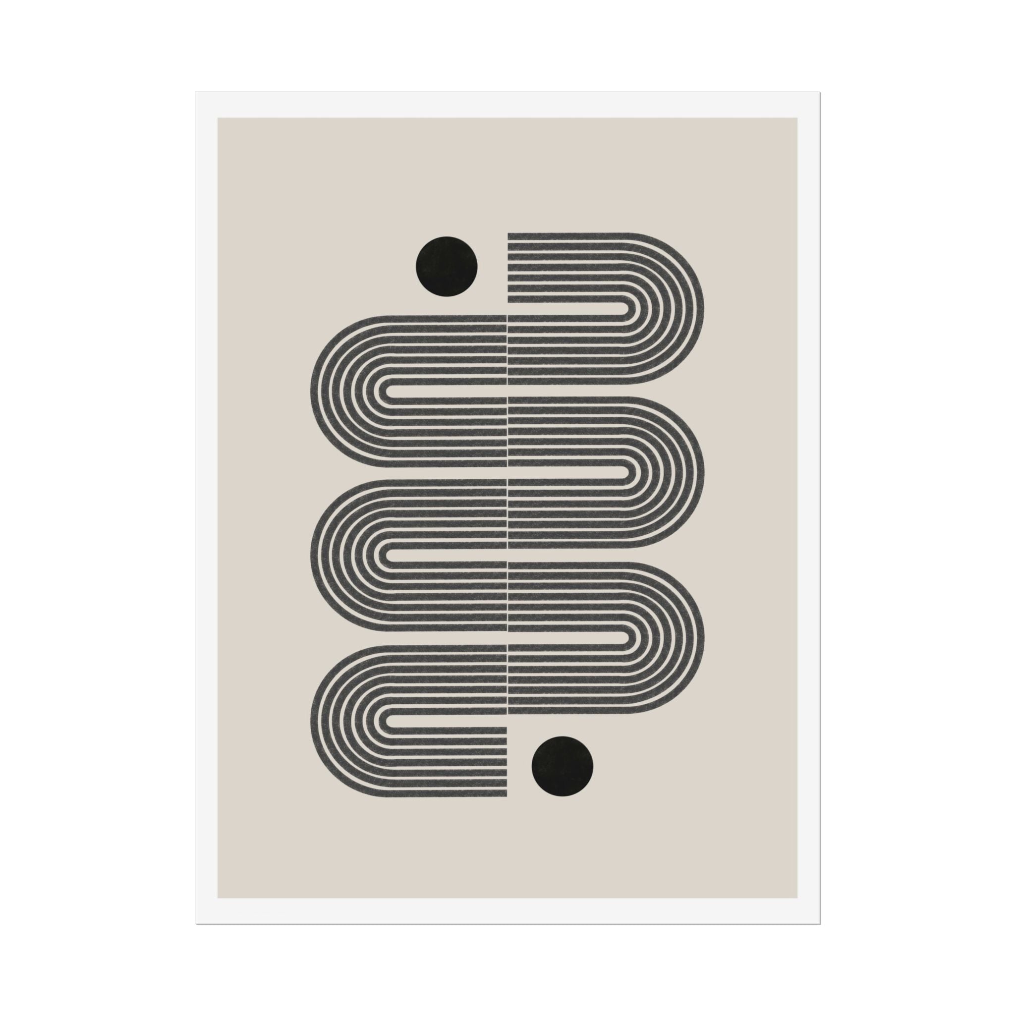 Midnight Circuit Flow - Poster