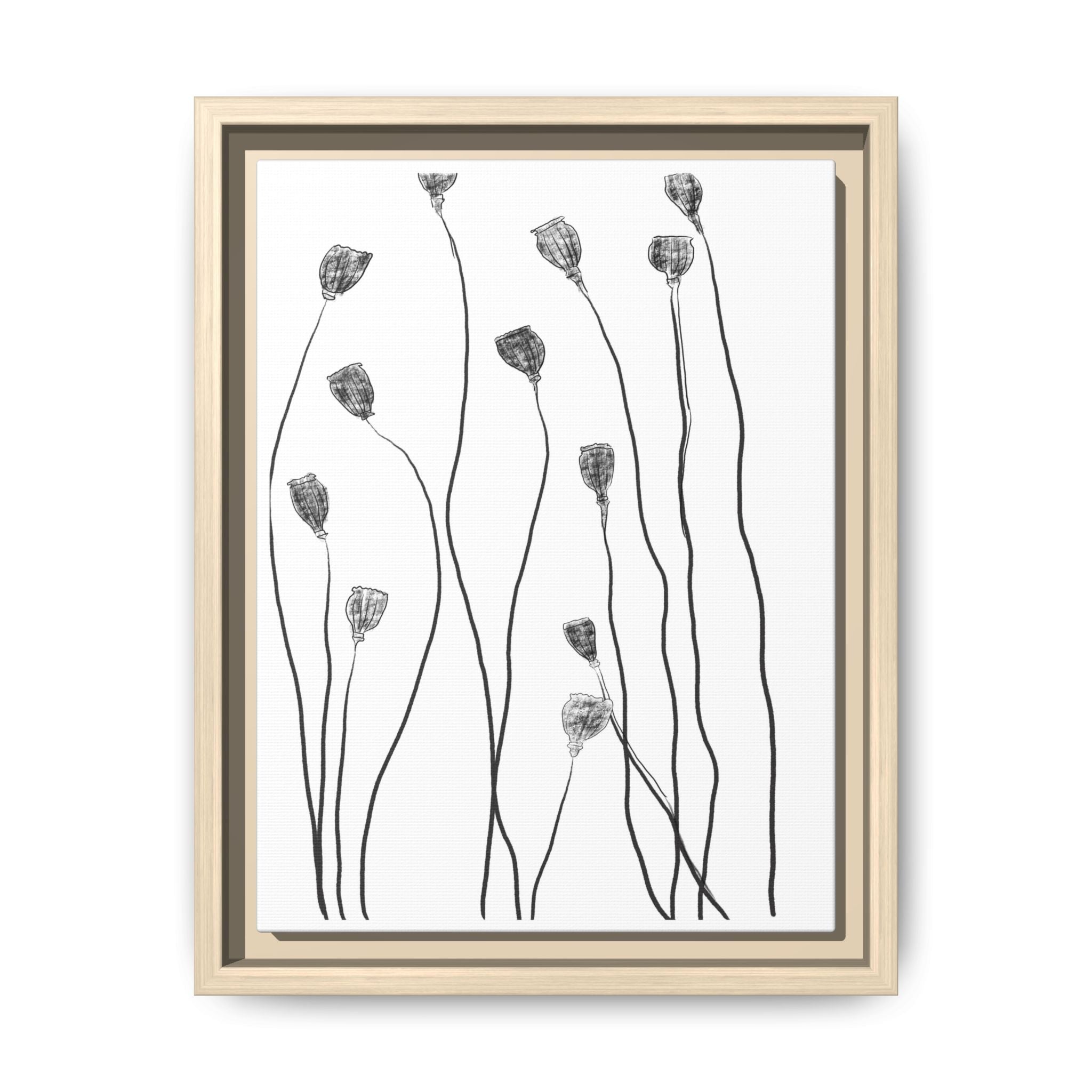 Midnight Seed Reverie - Framed