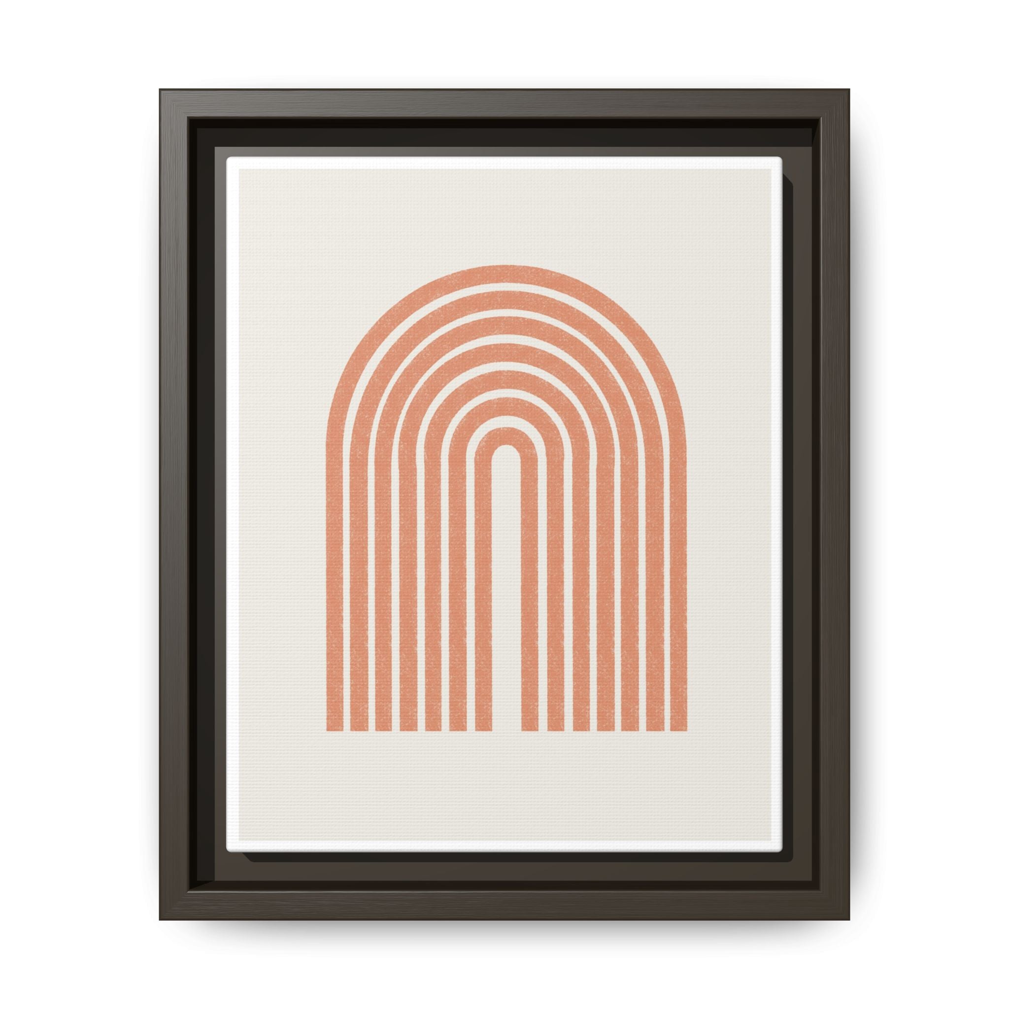 Terracotta Arc Whisper - Framed