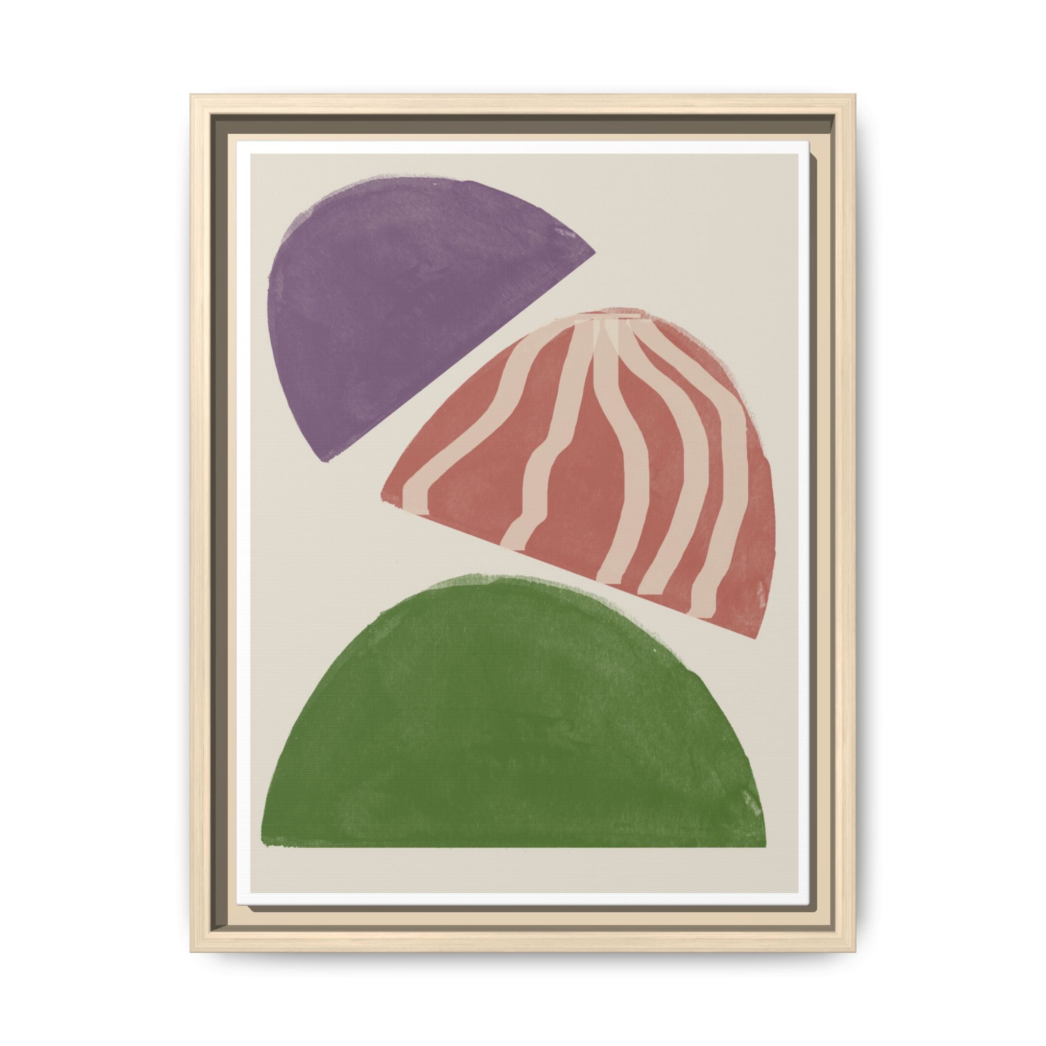 Citrus Meadow Arches - Framed