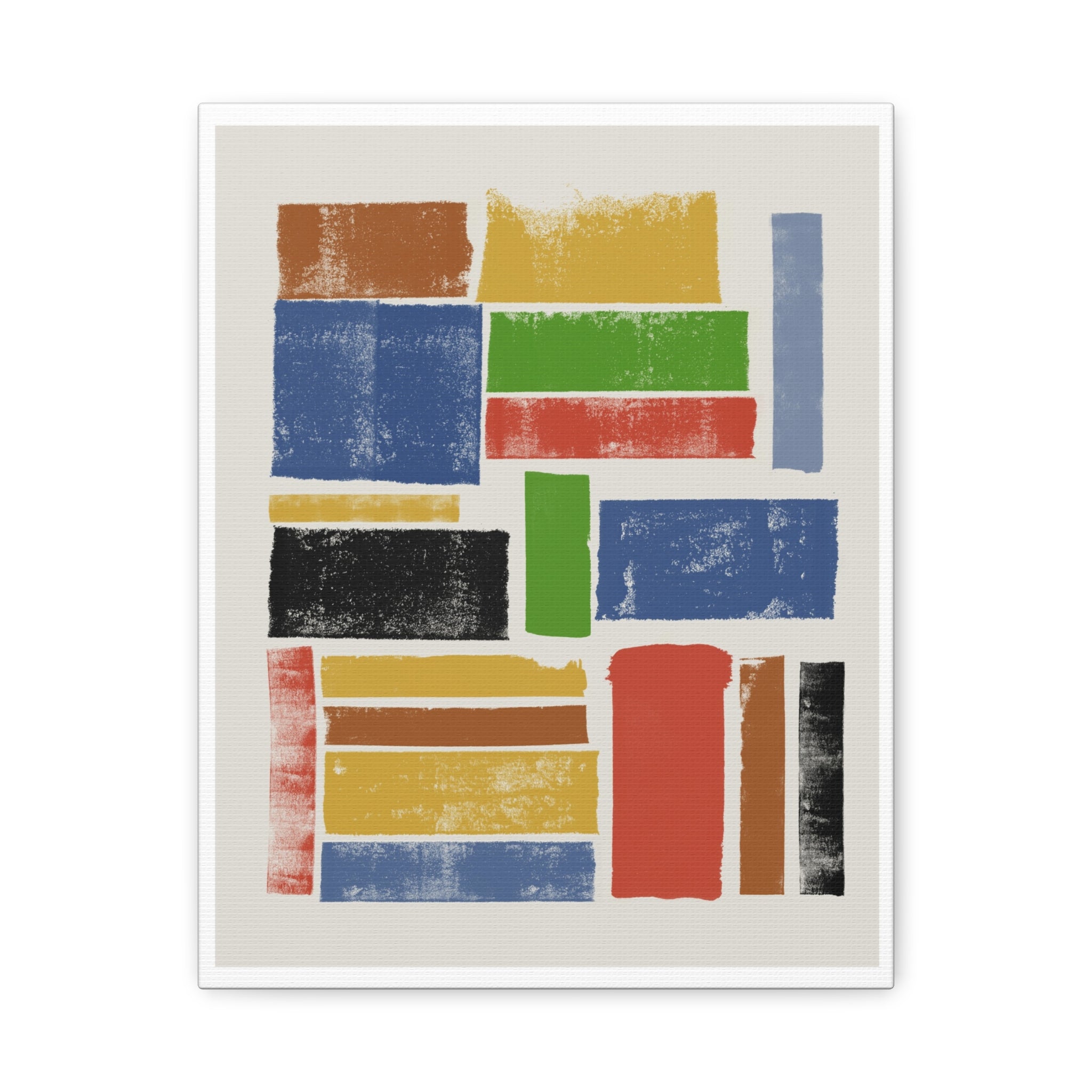 Playful Color Rhythm - Canvas