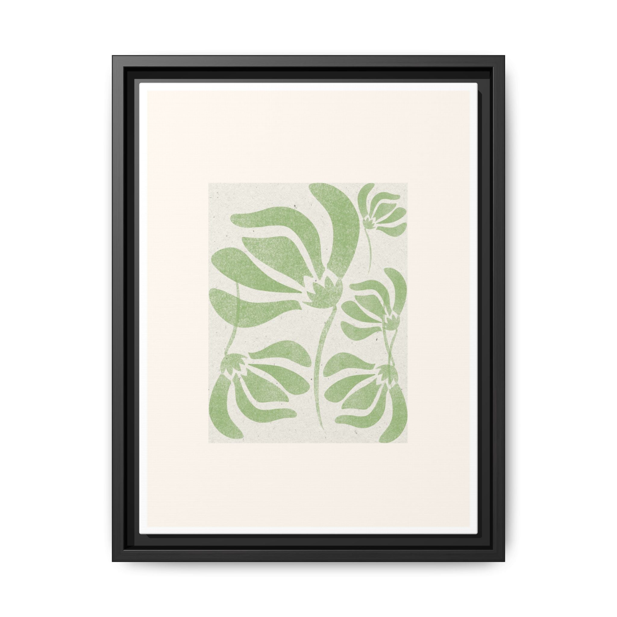 Verdant Bloom Harmony - Framed