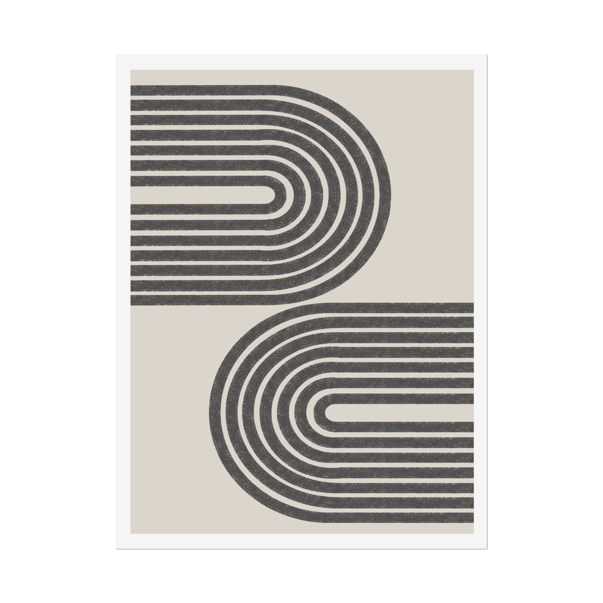 Twin Horizon Currents - Poster