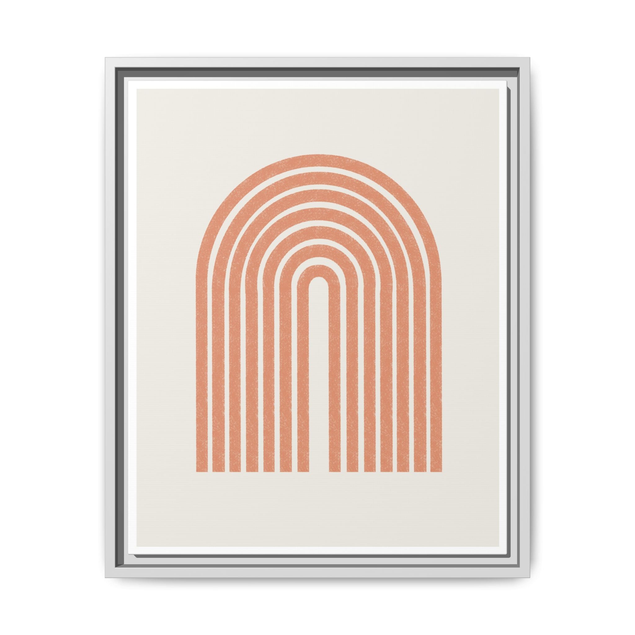 Terracotta Arc Whisper - Framed