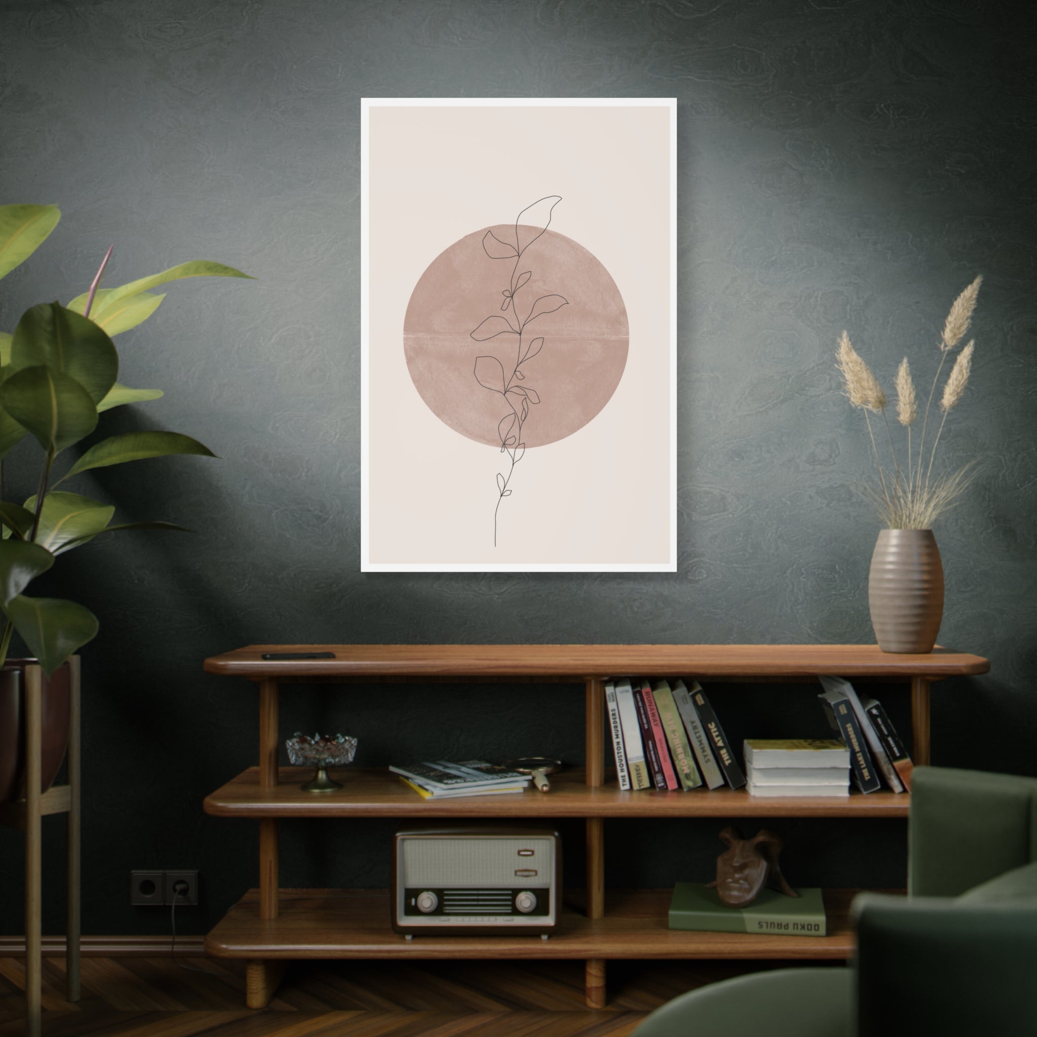 Blush Moonvine Quietude - Canvas