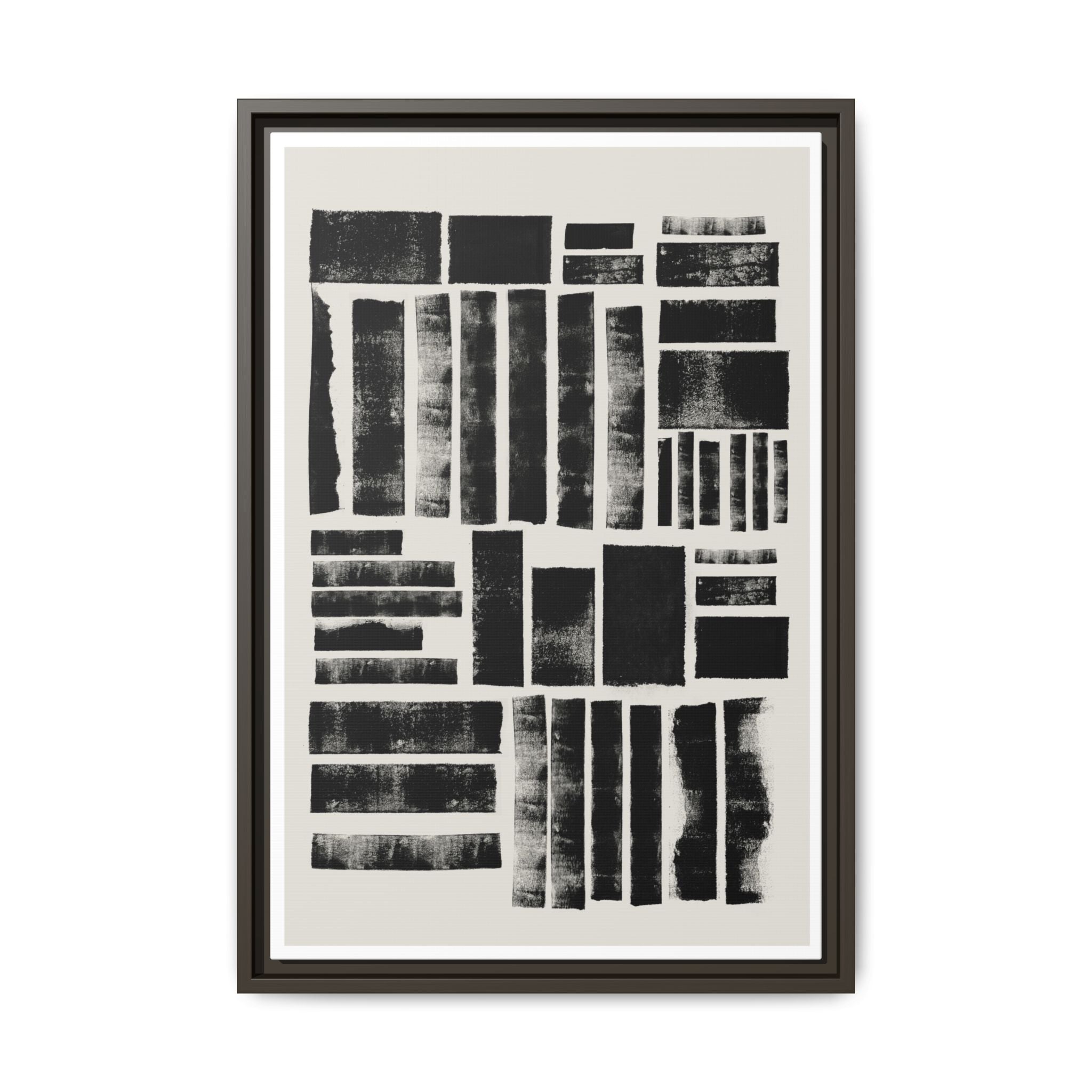 Midnight Rhythm Panels - Framed