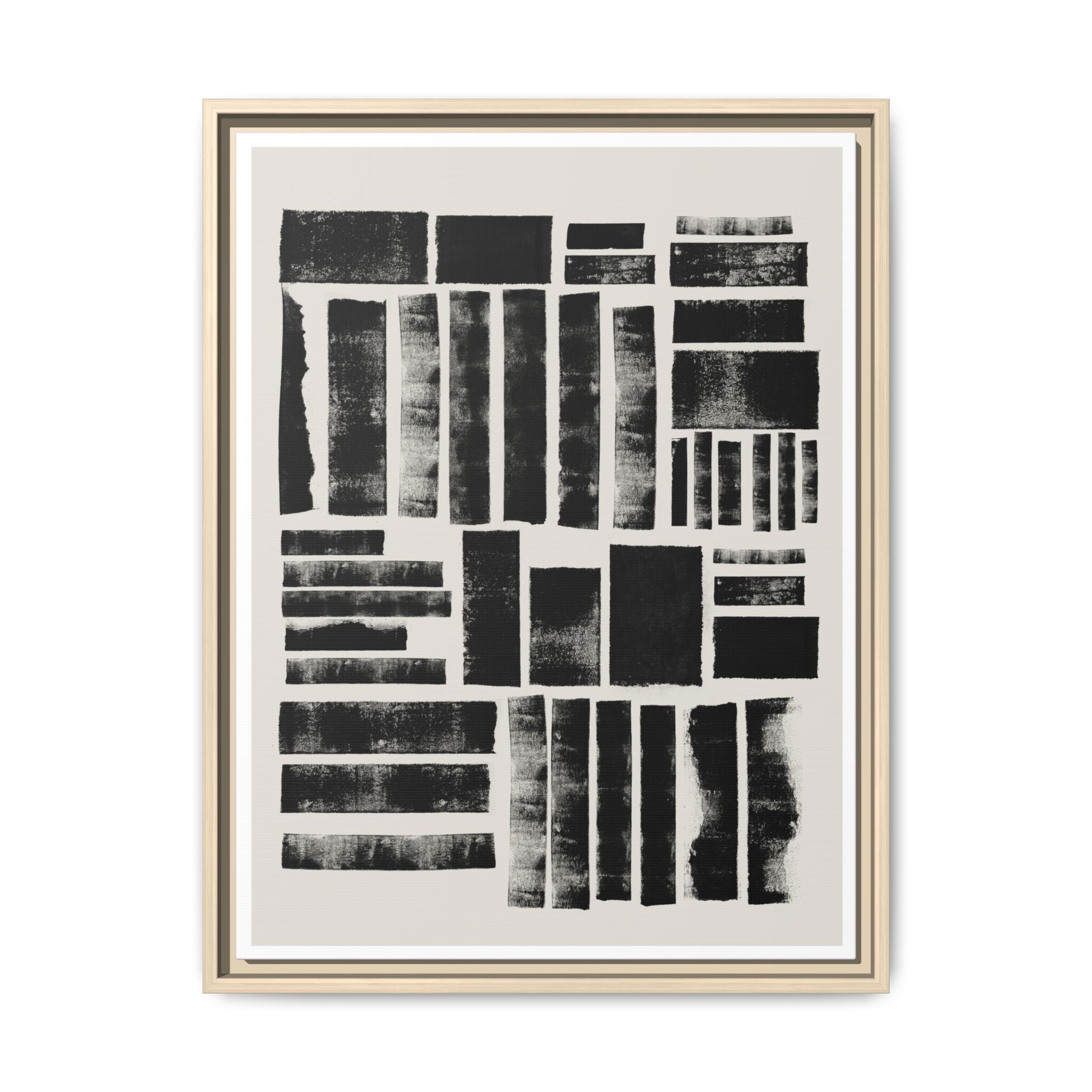 Midnight Rhythm Panels - Framed