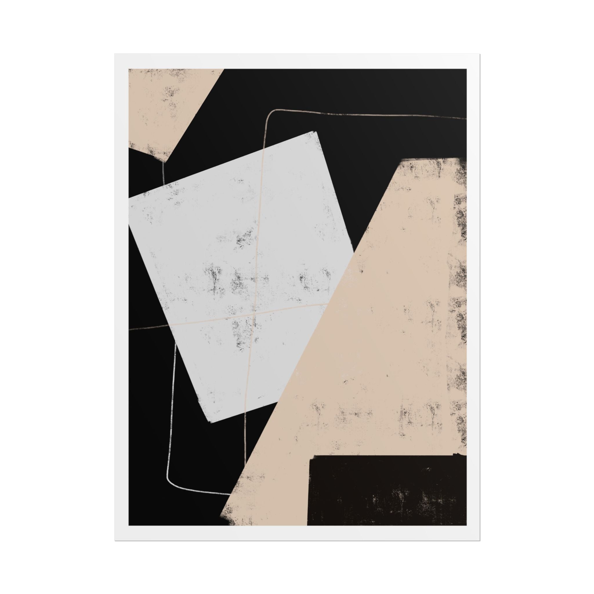 Silent Geometry Passage - Poster
