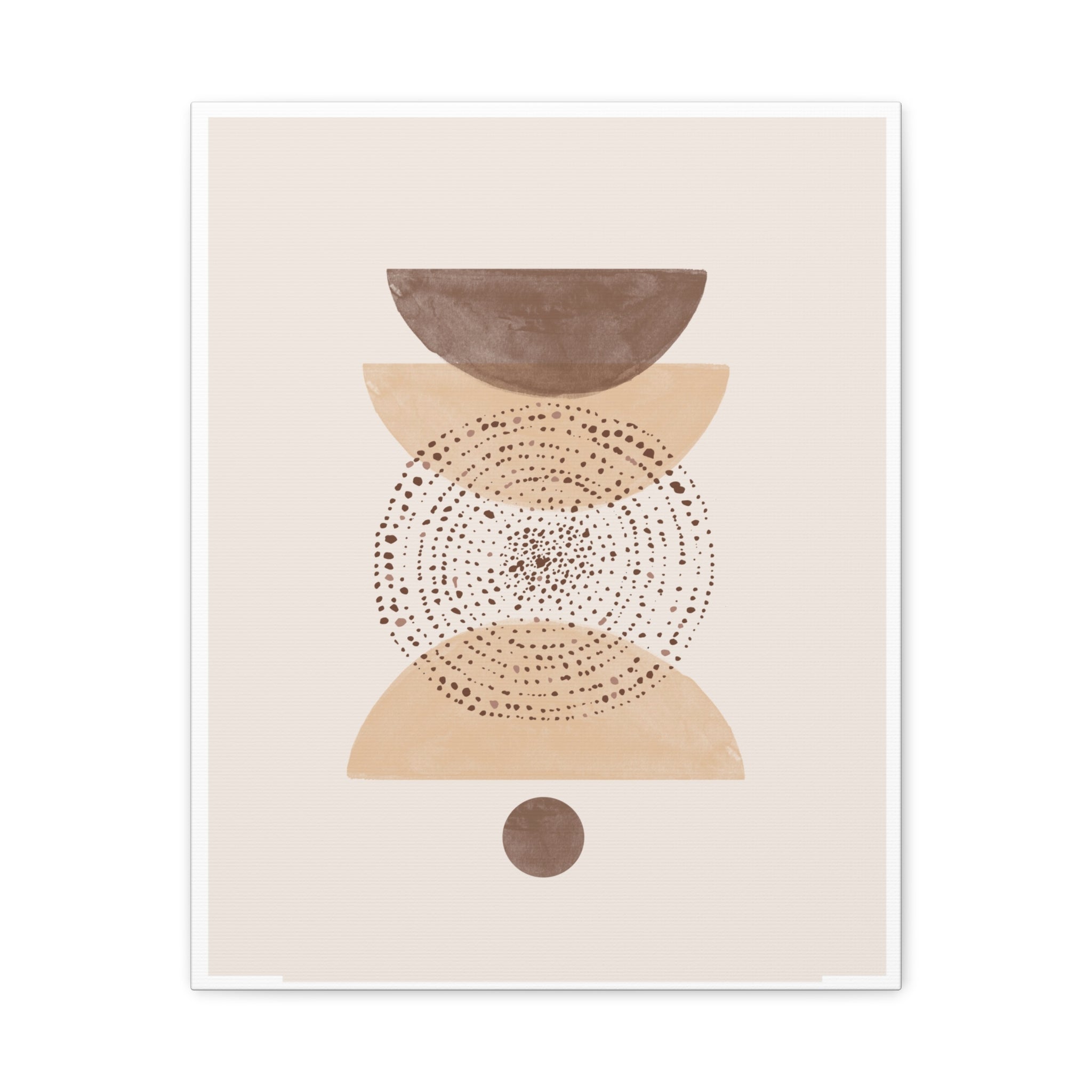 Terracotta Orbit Balance - Canvas